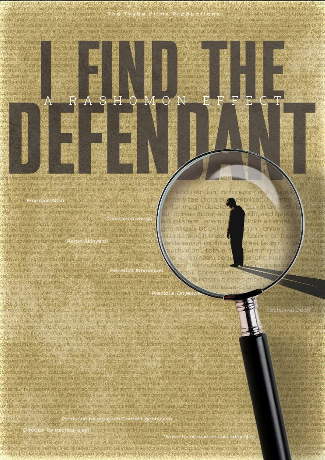 I find the Defendant