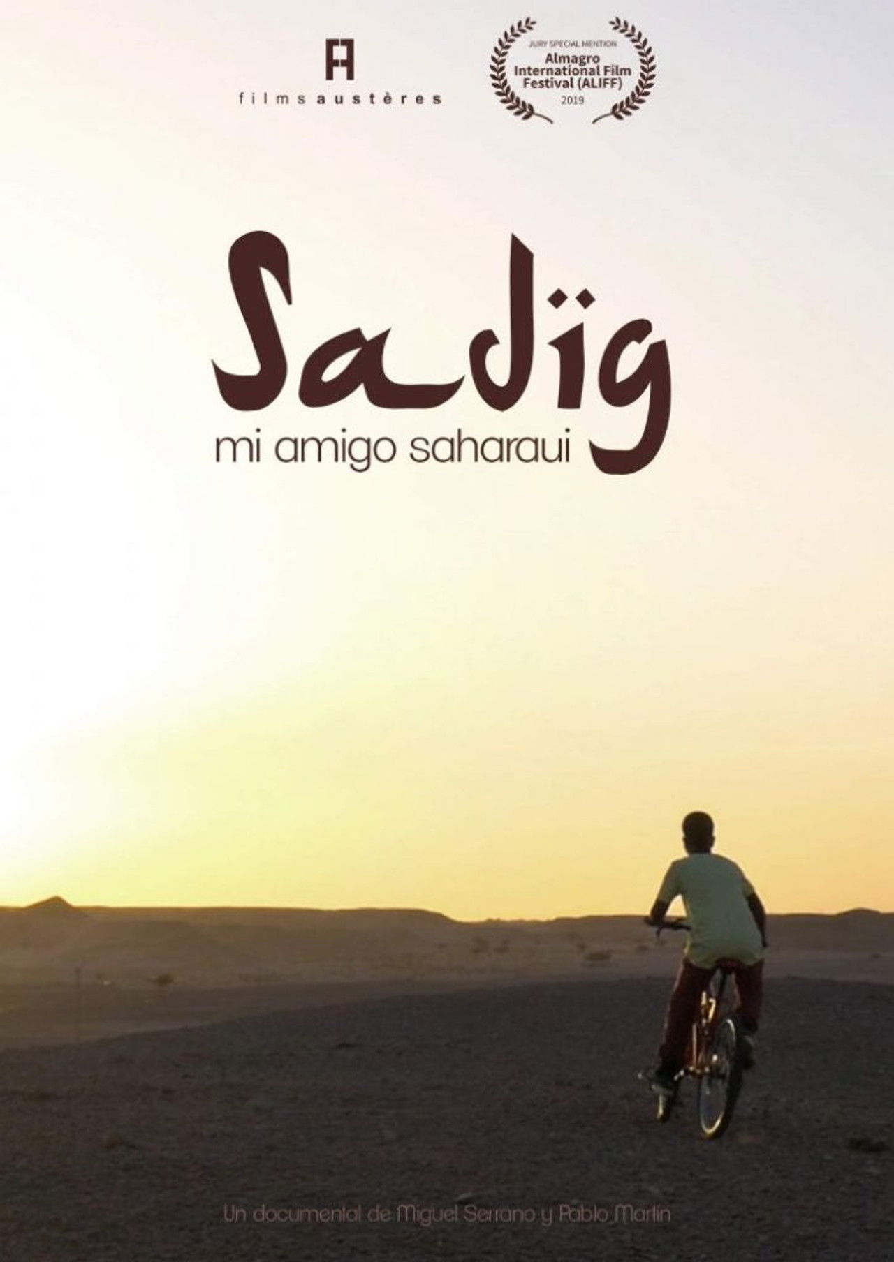 Sadig: my Sahrawi friend Backdrop