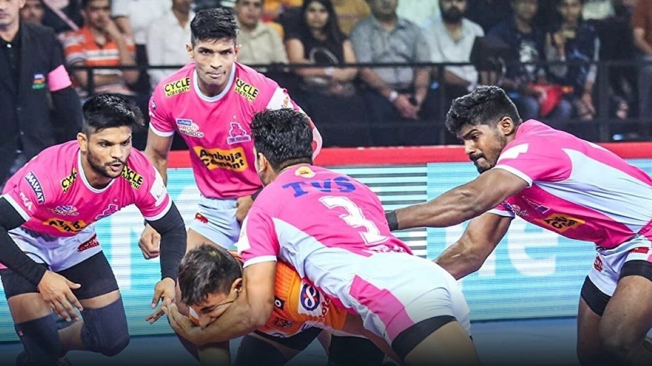 Sons of The Soil - Jaipur Pink Panthers background