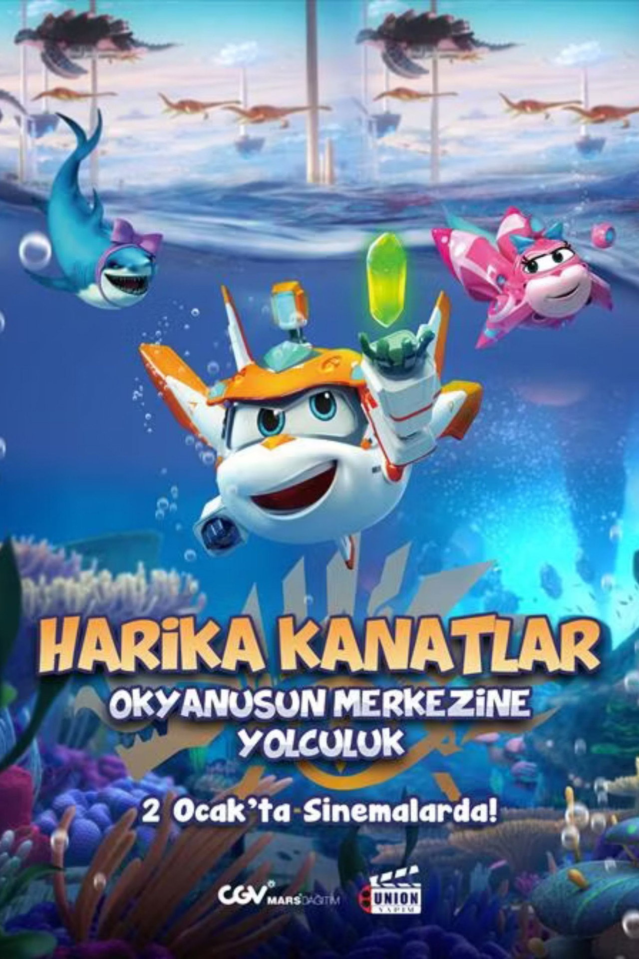 Super Wings: Journey to the Center of the World filmaffisch