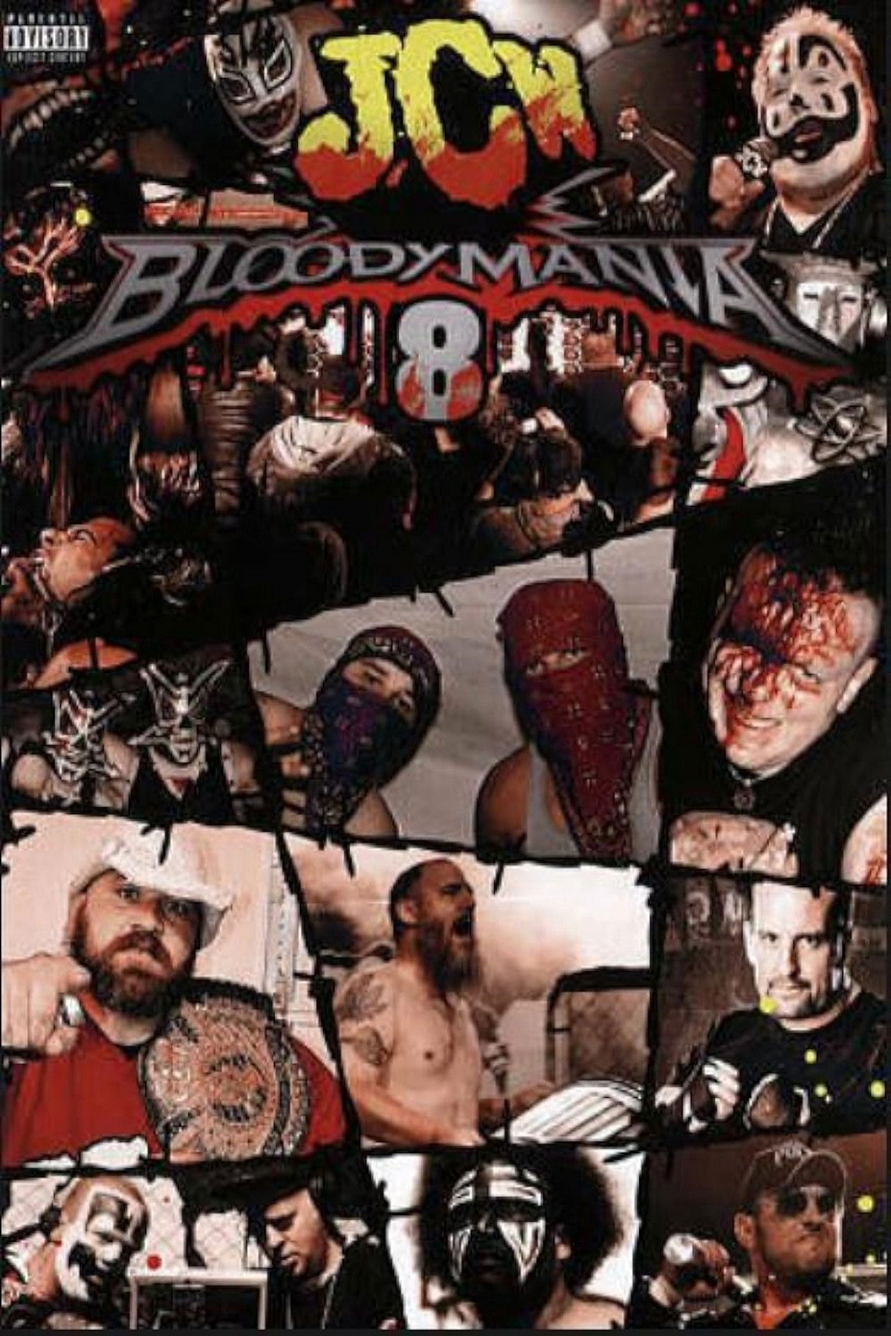 JCW Bloodymania 8 Backdrop