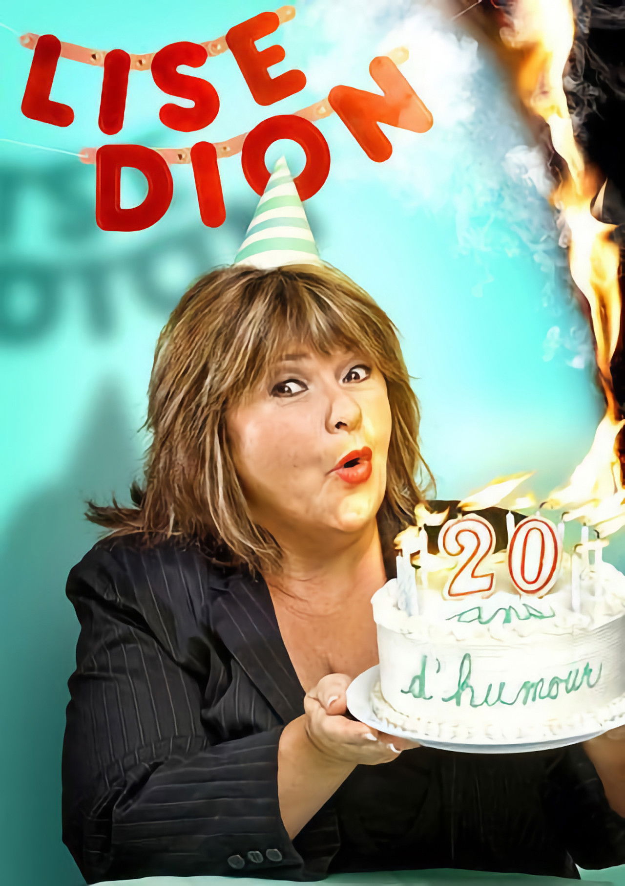 Lise Dion 20 ans d'humour Backdrop