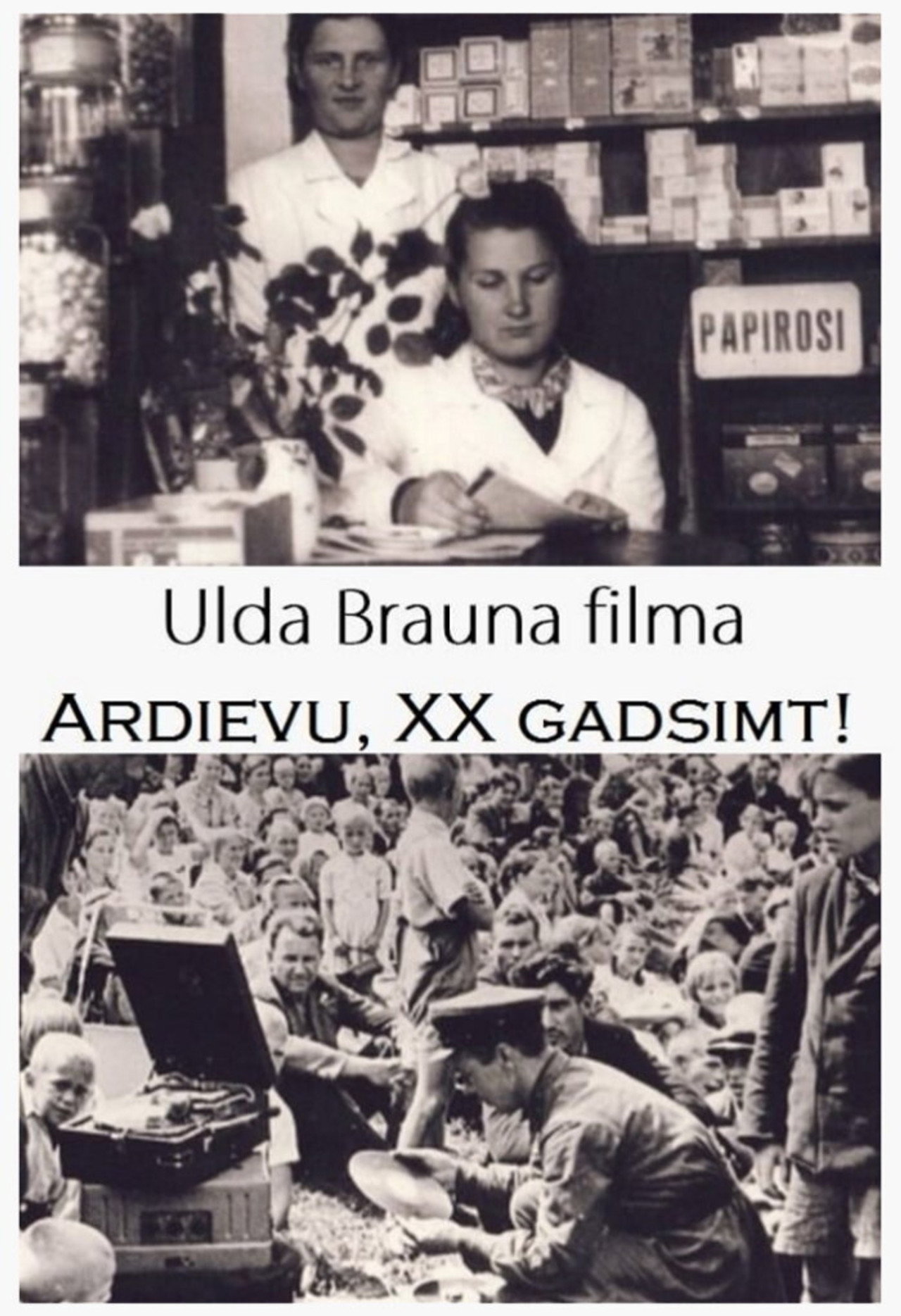 Ardievu, divdesmitais gadsimt! filmaffisch