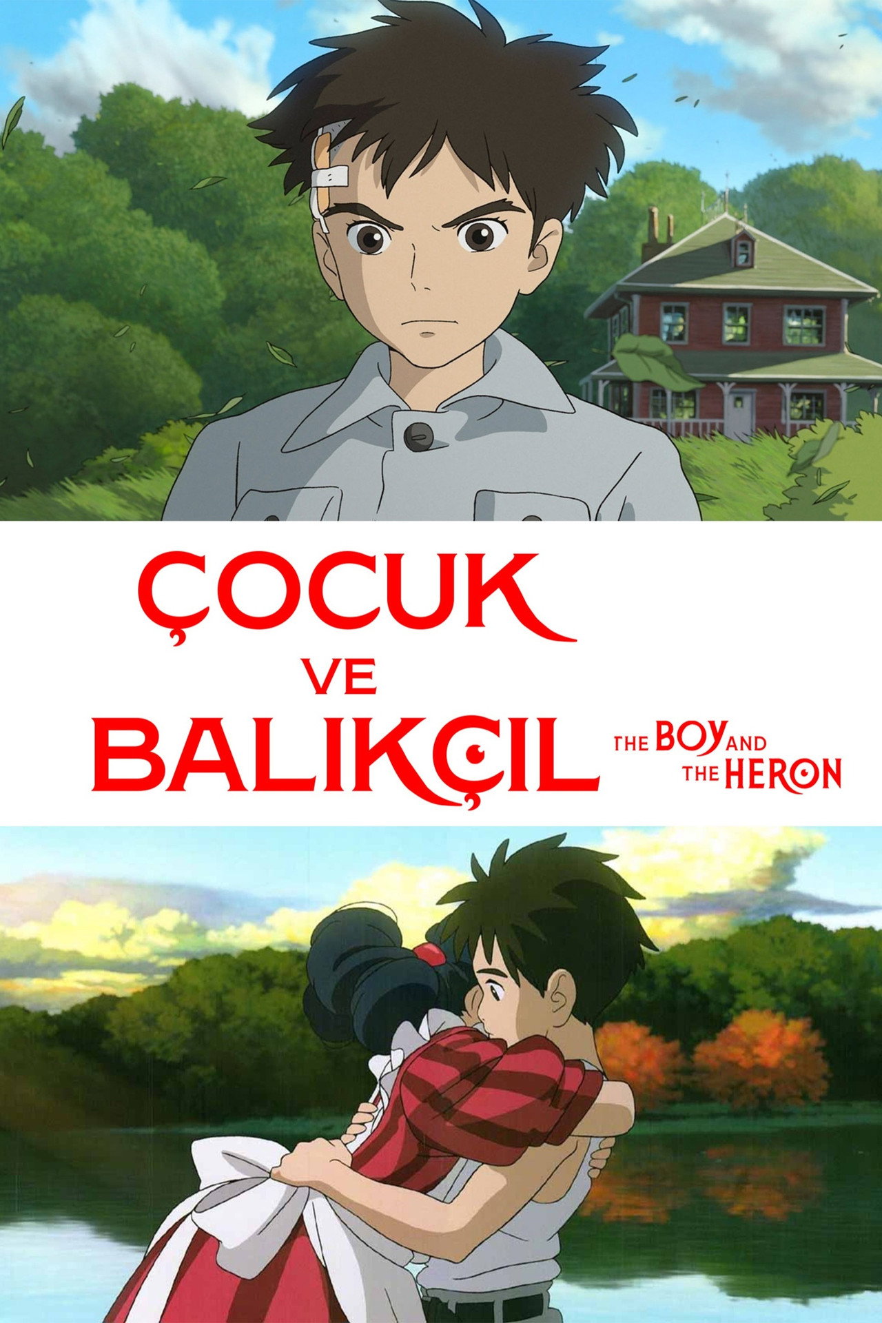 Çocuk ve Balıkçıl Poster