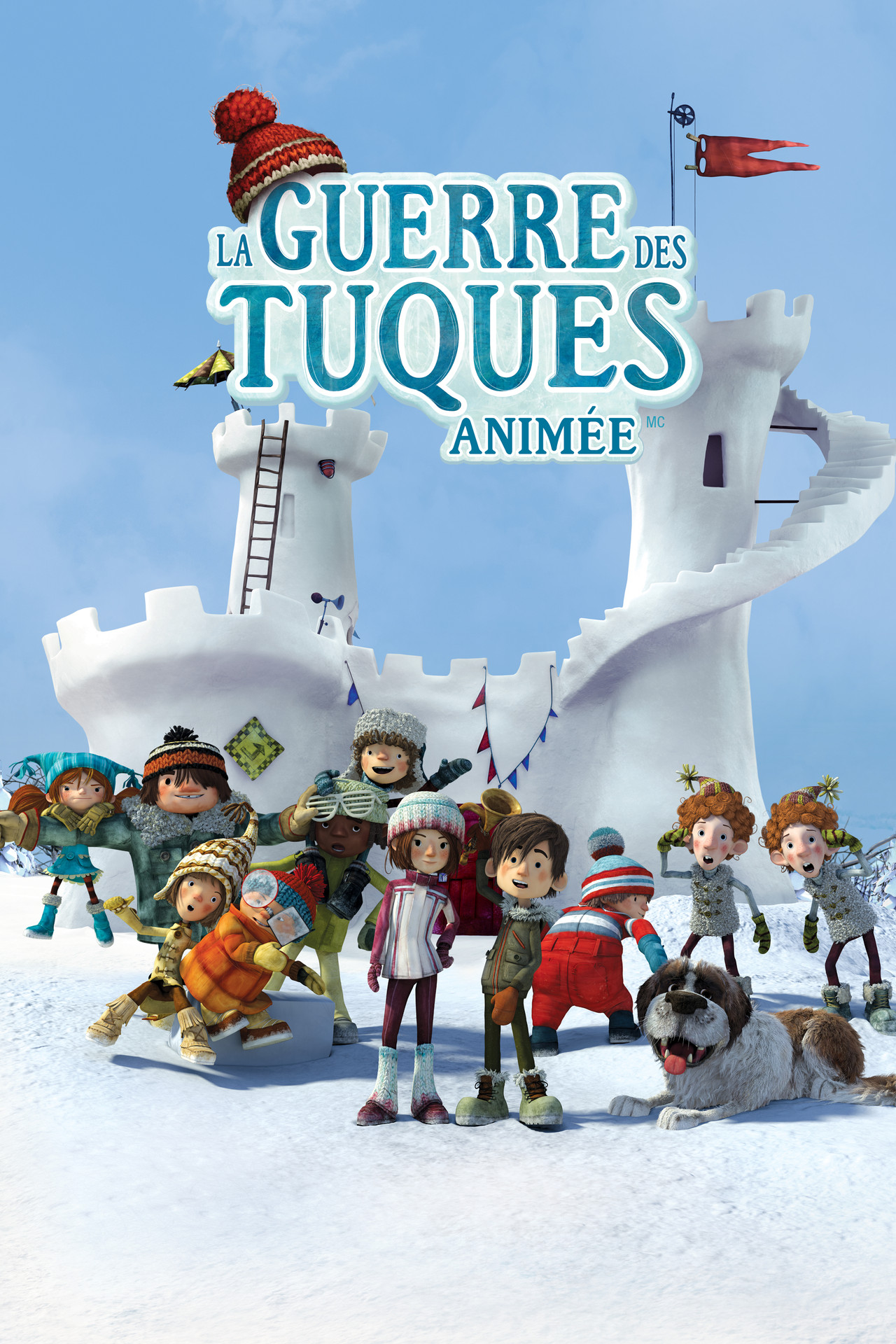 La guerre des tuques 3D filmaffisch