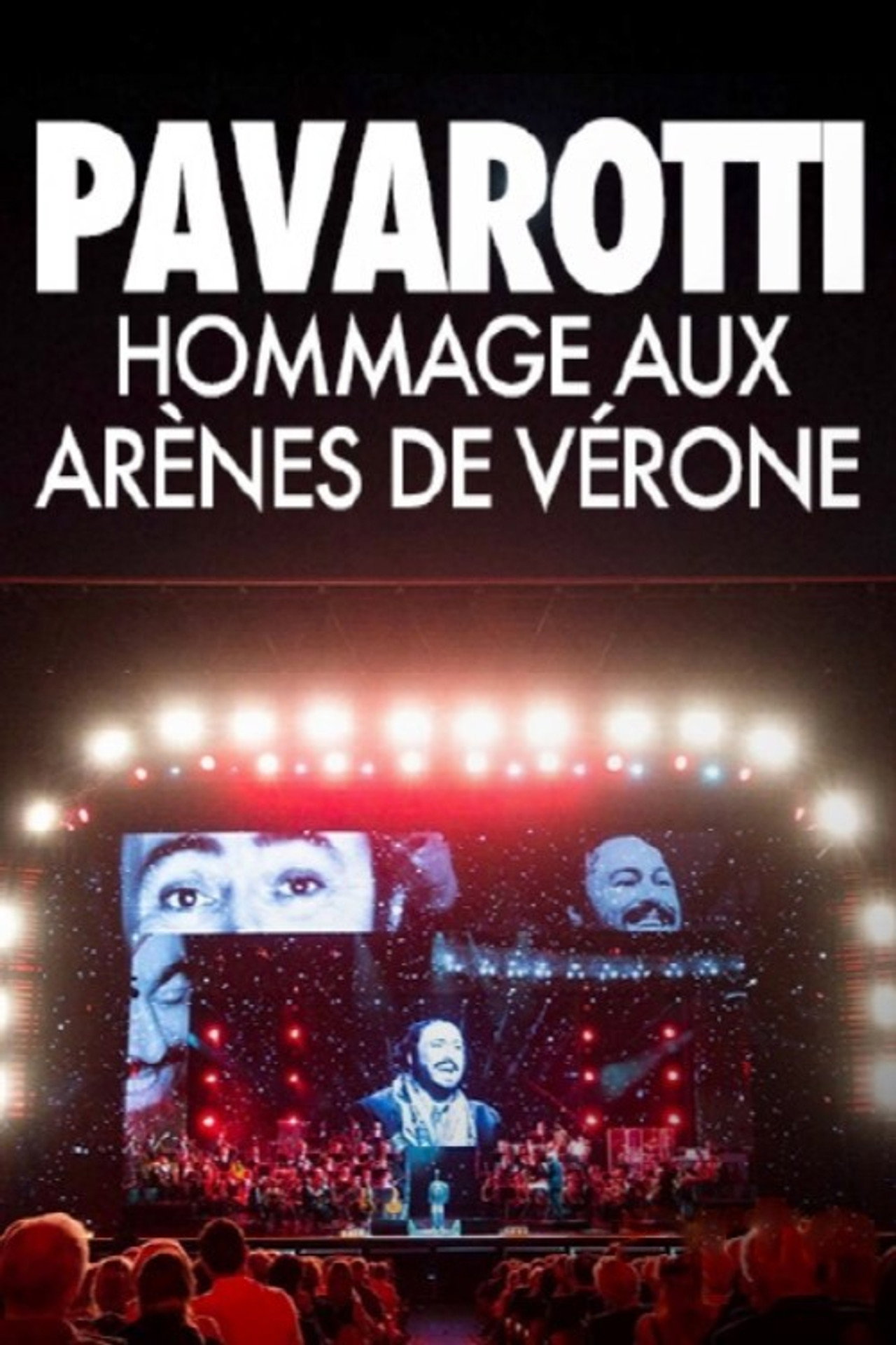 Pavarotti, hommage aux arènes de Vérone Backdrop