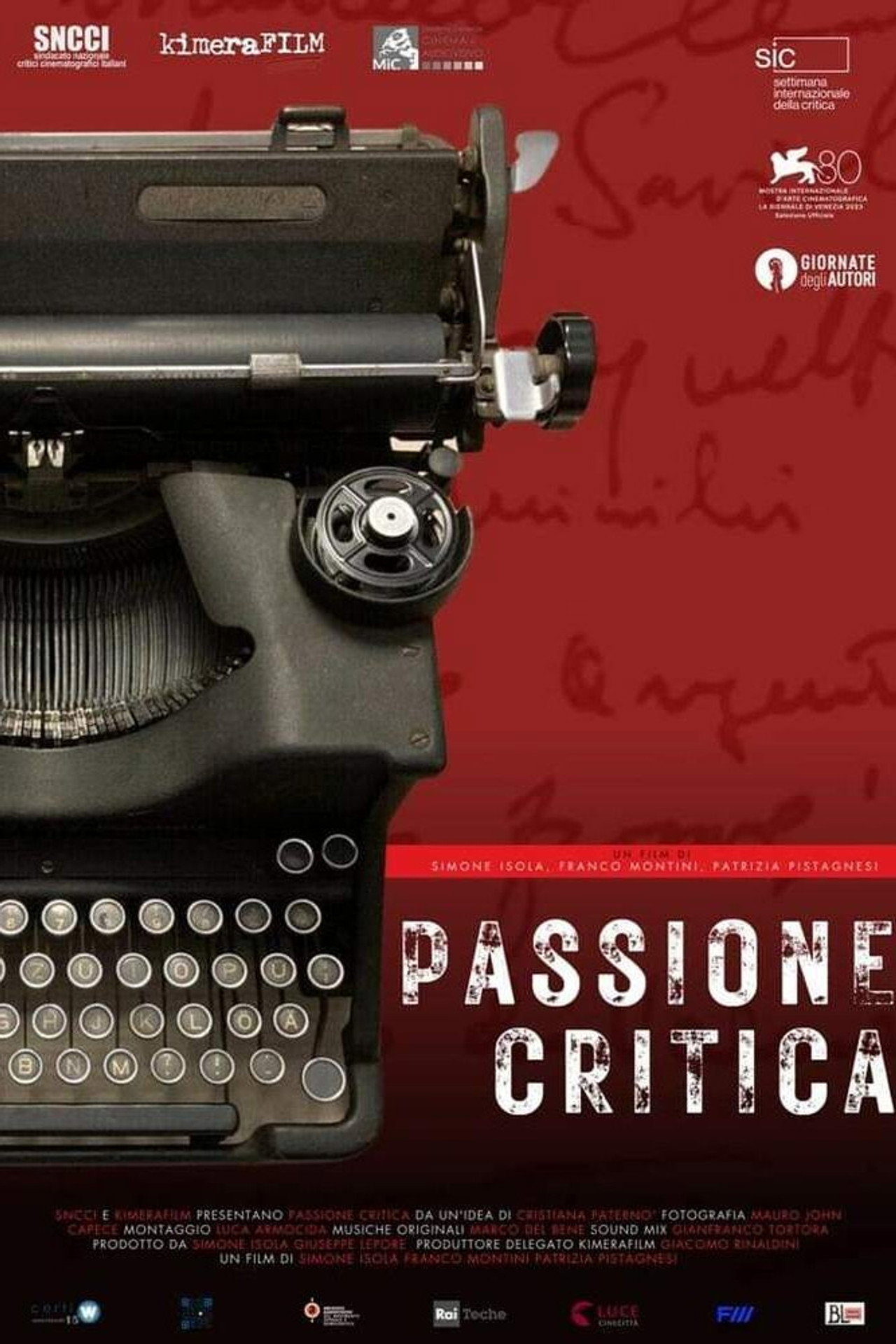 Passione critica filmaffisch