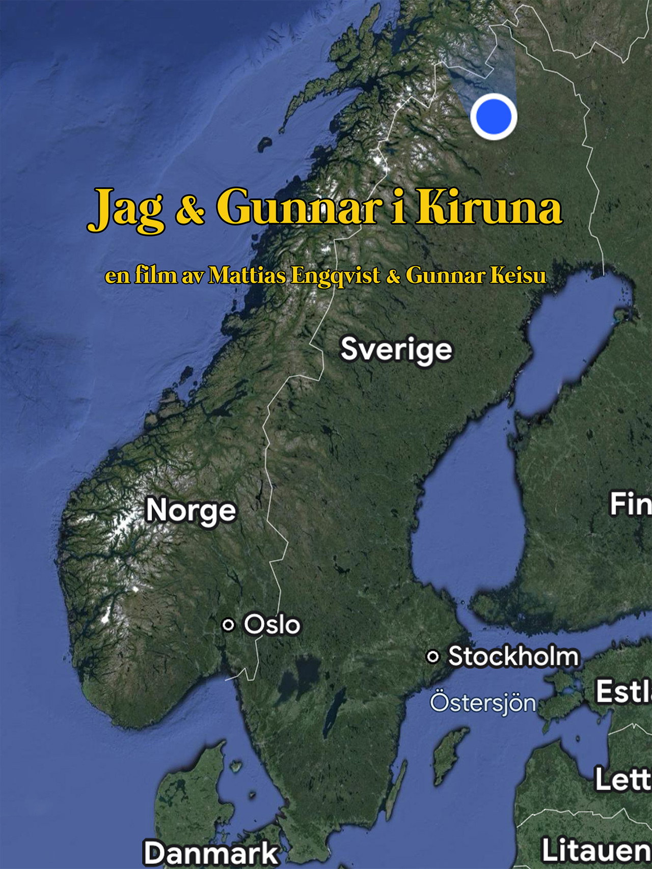 Jag & Gunnar i Kiruna filmaffisch