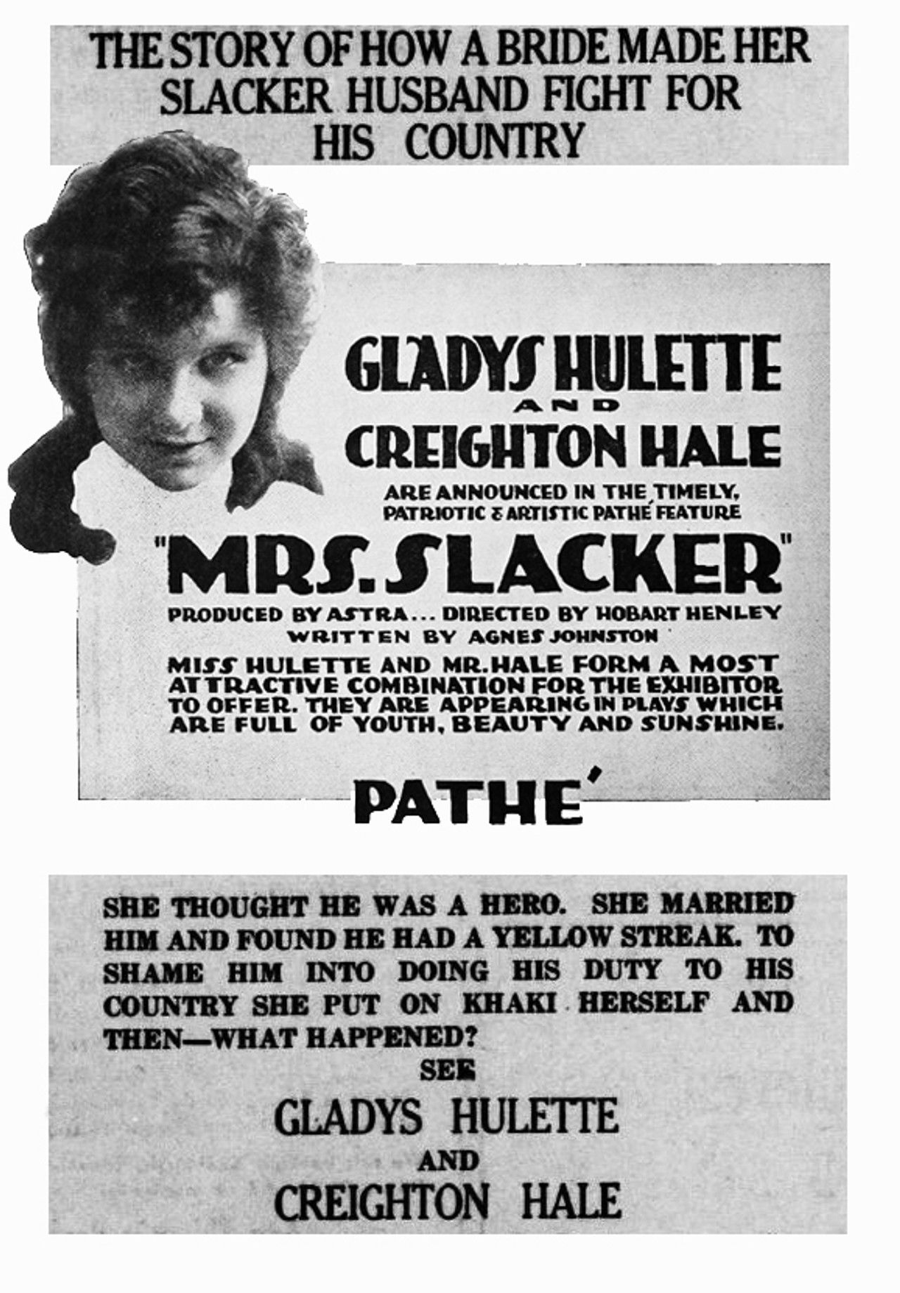 Mrs. Slacker Backdrop