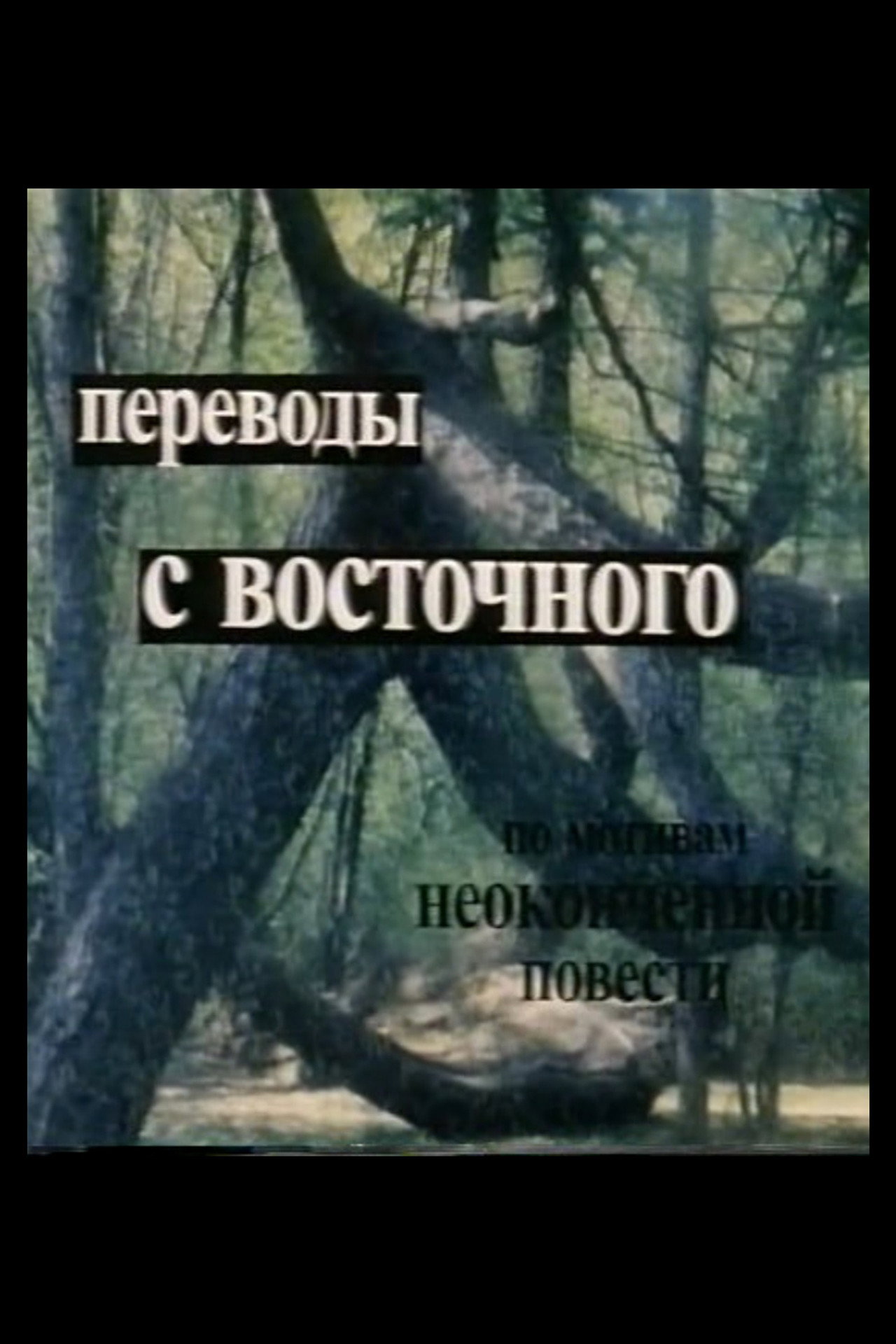Переводы с восточного filmaffisch