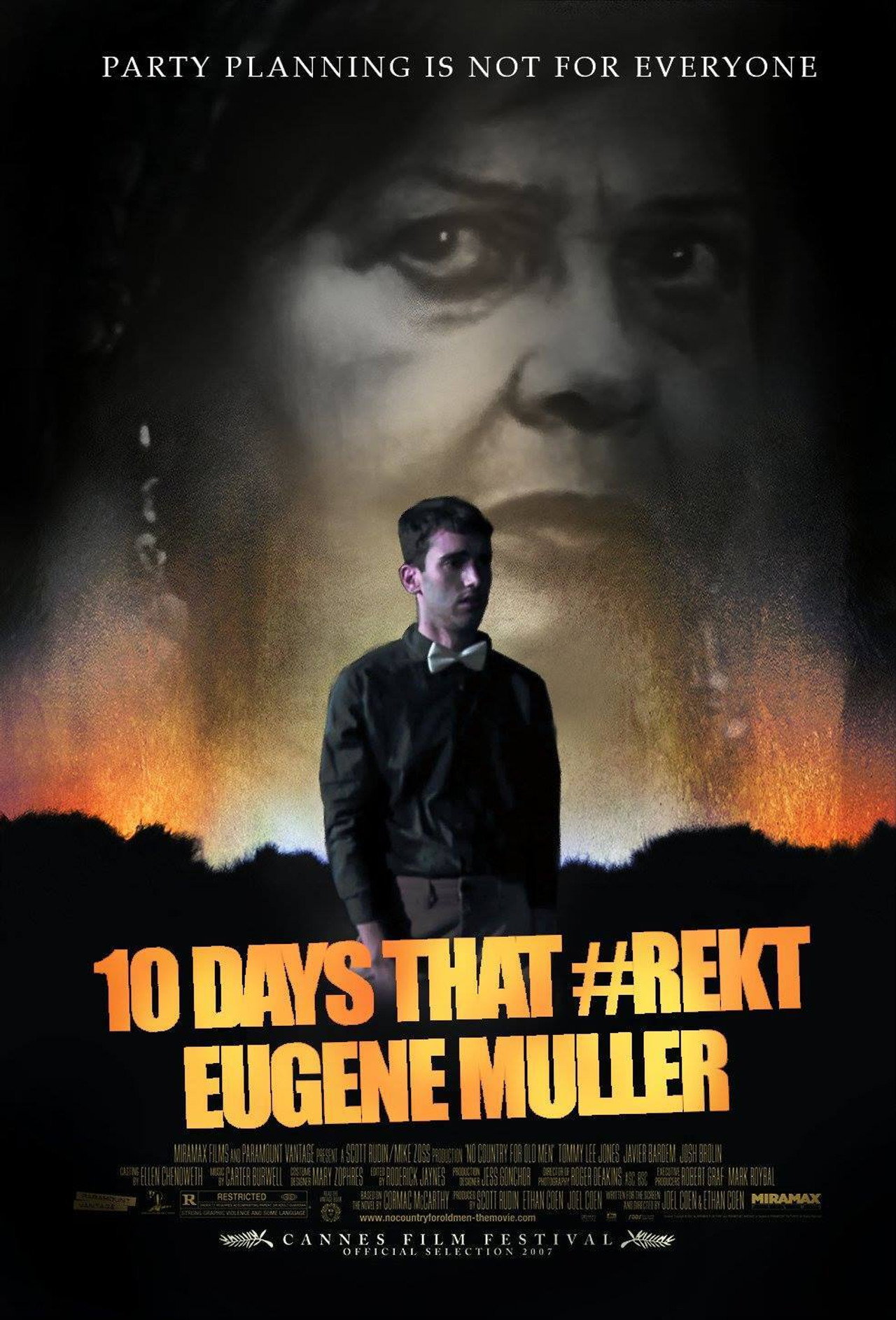 10 Days That #Rekt Eugene Muller filmaffisch