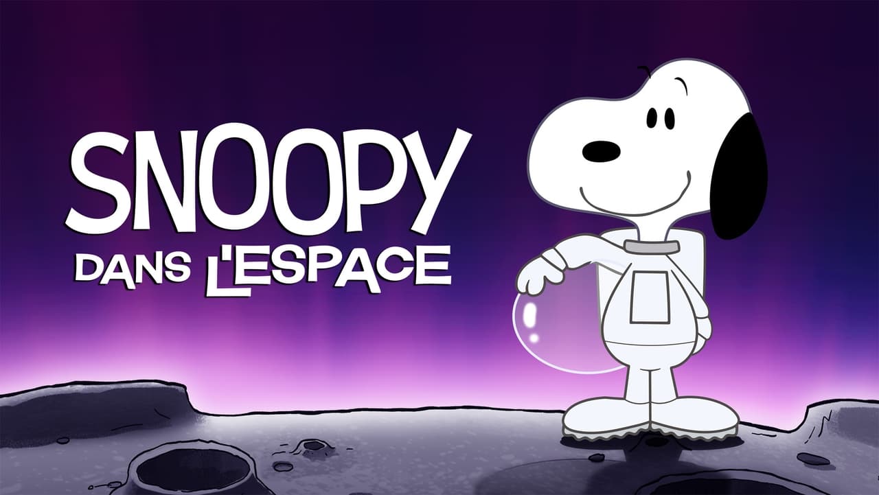 Snoopy dans l’espace background