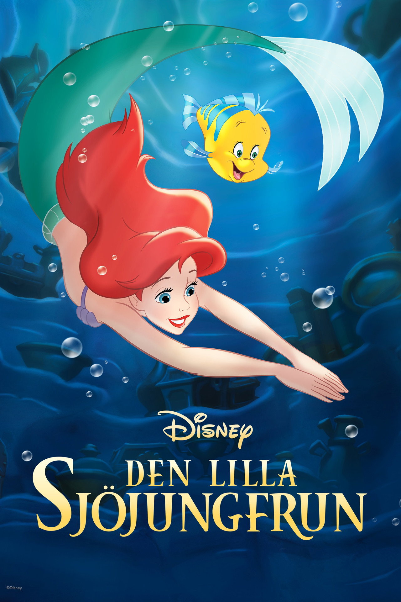 Den lilla sjöjungfrun filmaffisch