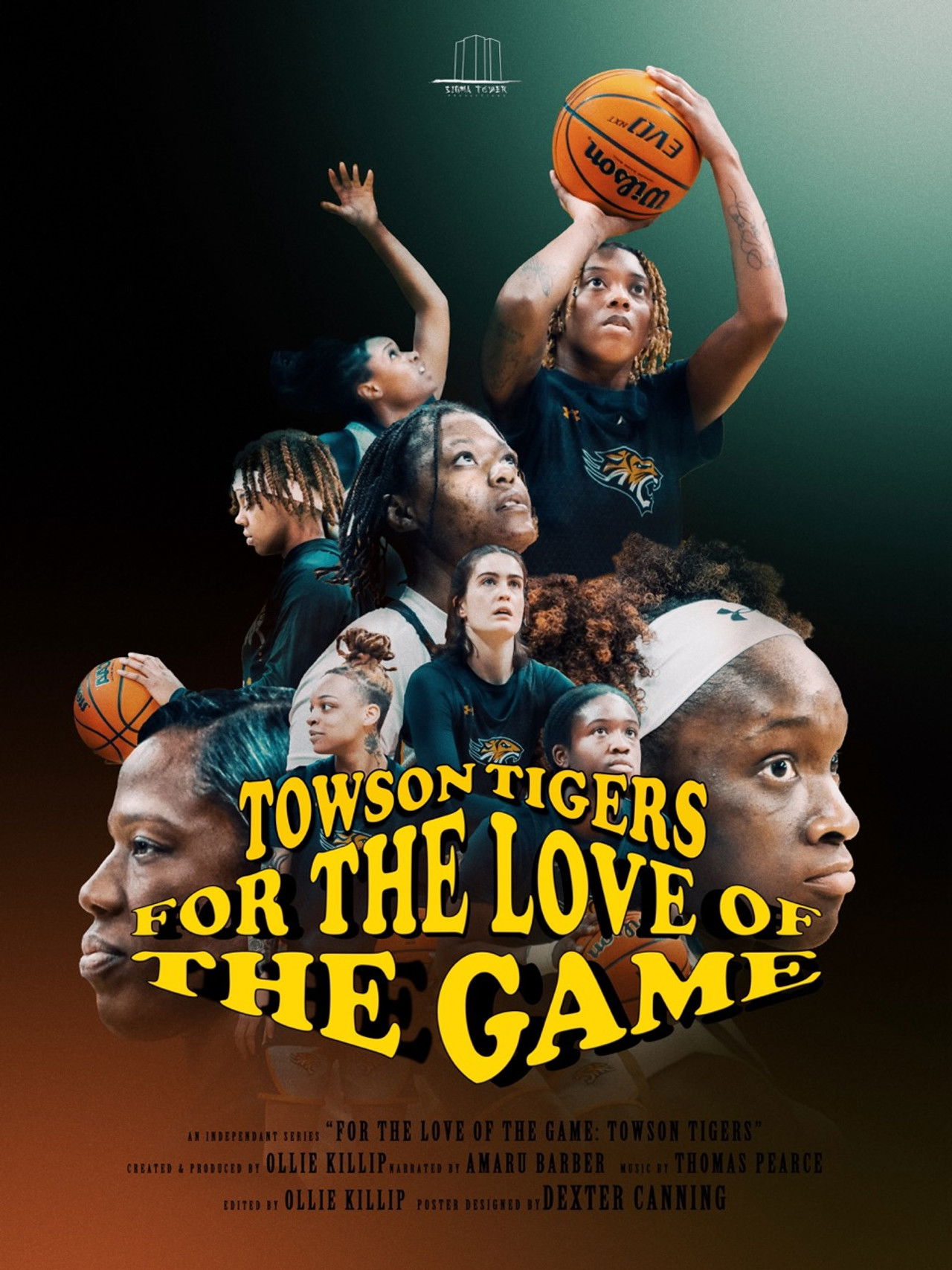 Për dashurinë e lojës: Towson Tigers backdrop