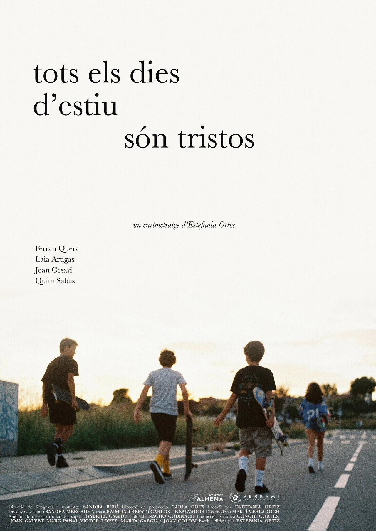Tots els dies d’estiu són tristos filmaffisch