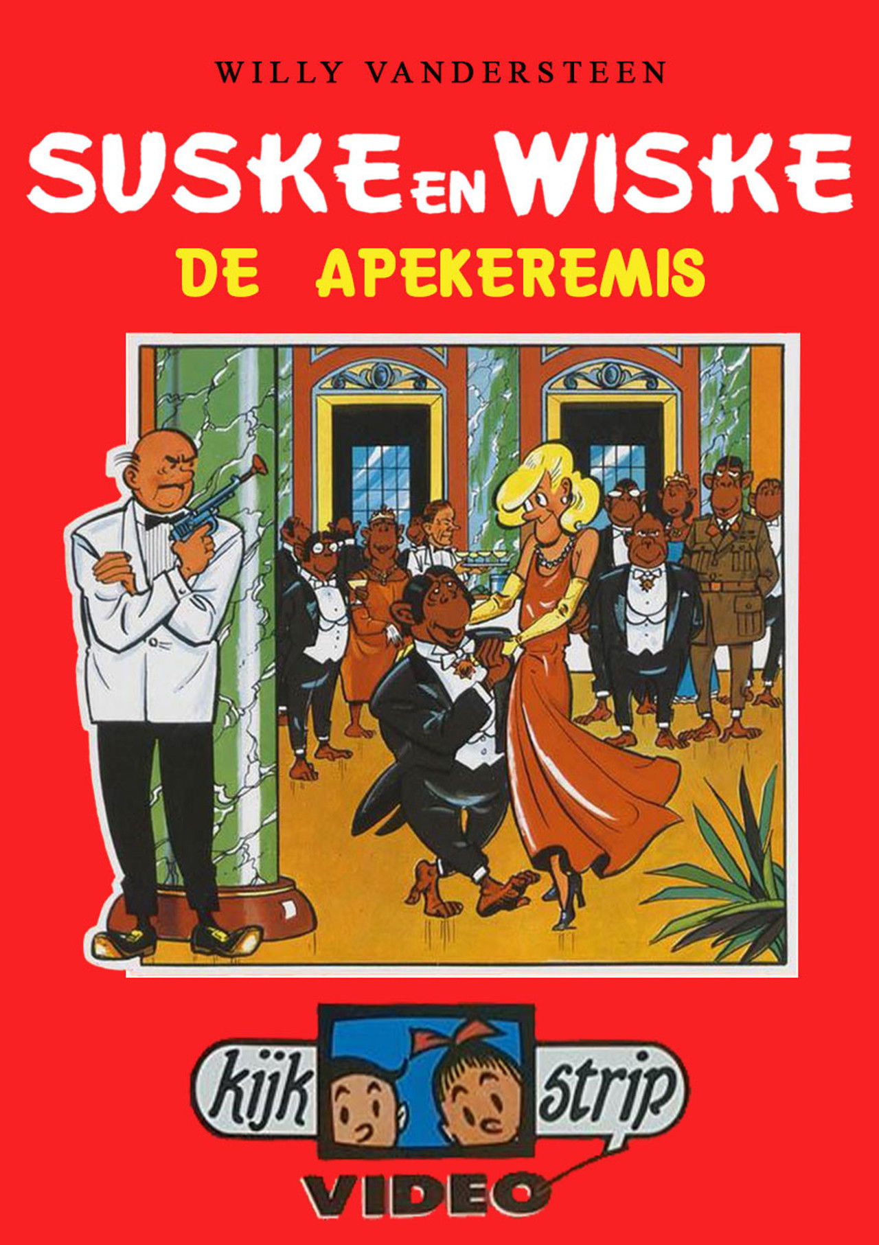 Suske en Wiske - De Apekermis Backdrop