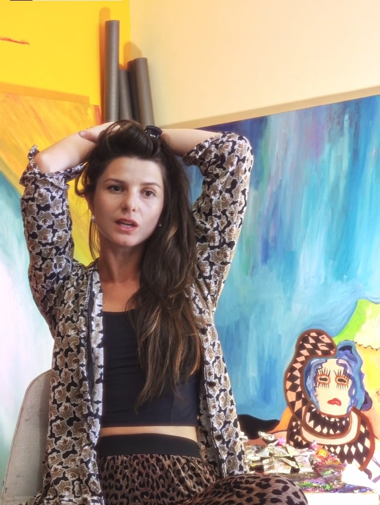 monetizing feminism behind bars Backdrop