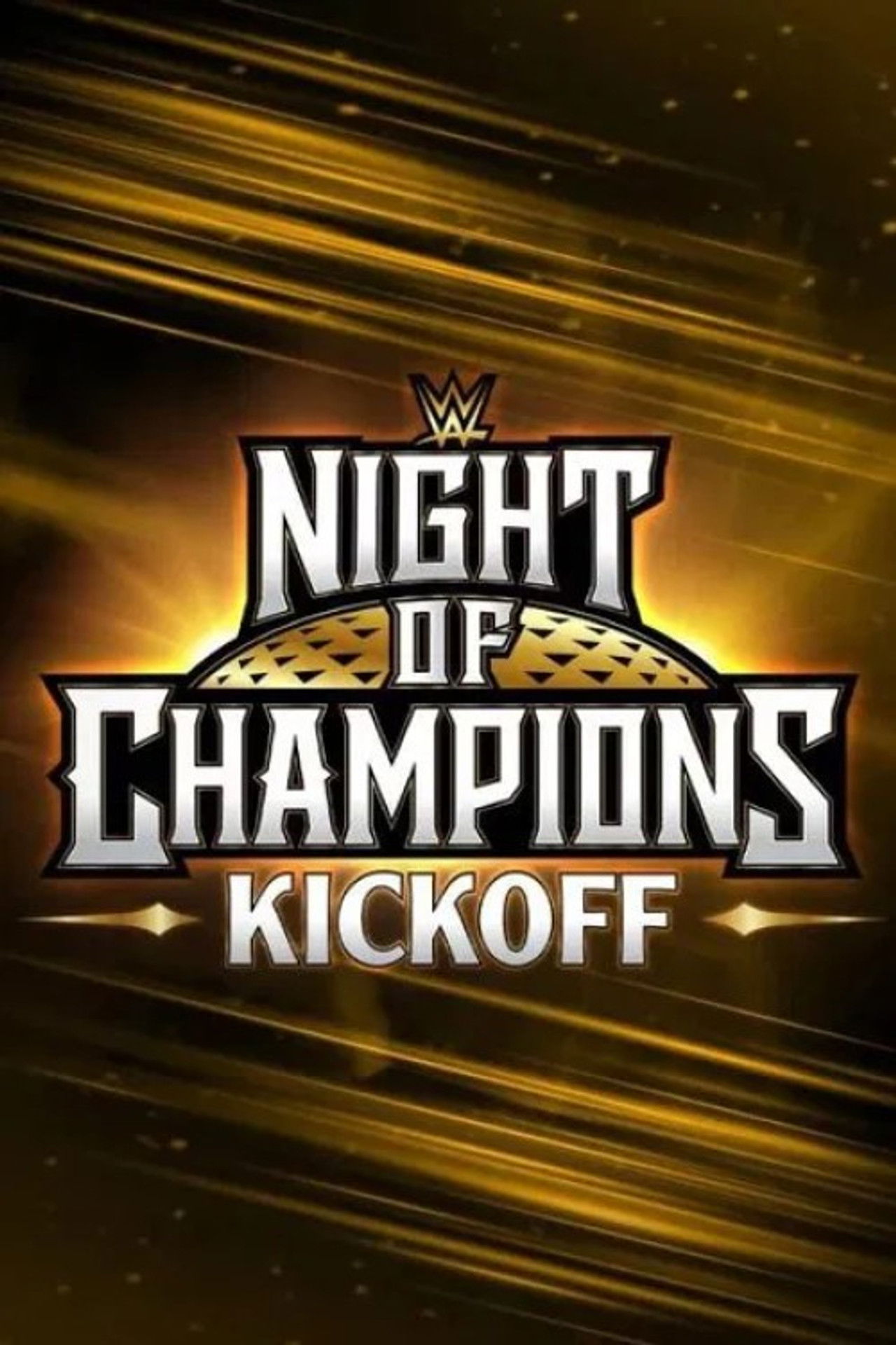 WWE Night of Champions 2025 Kickoff Backdrop