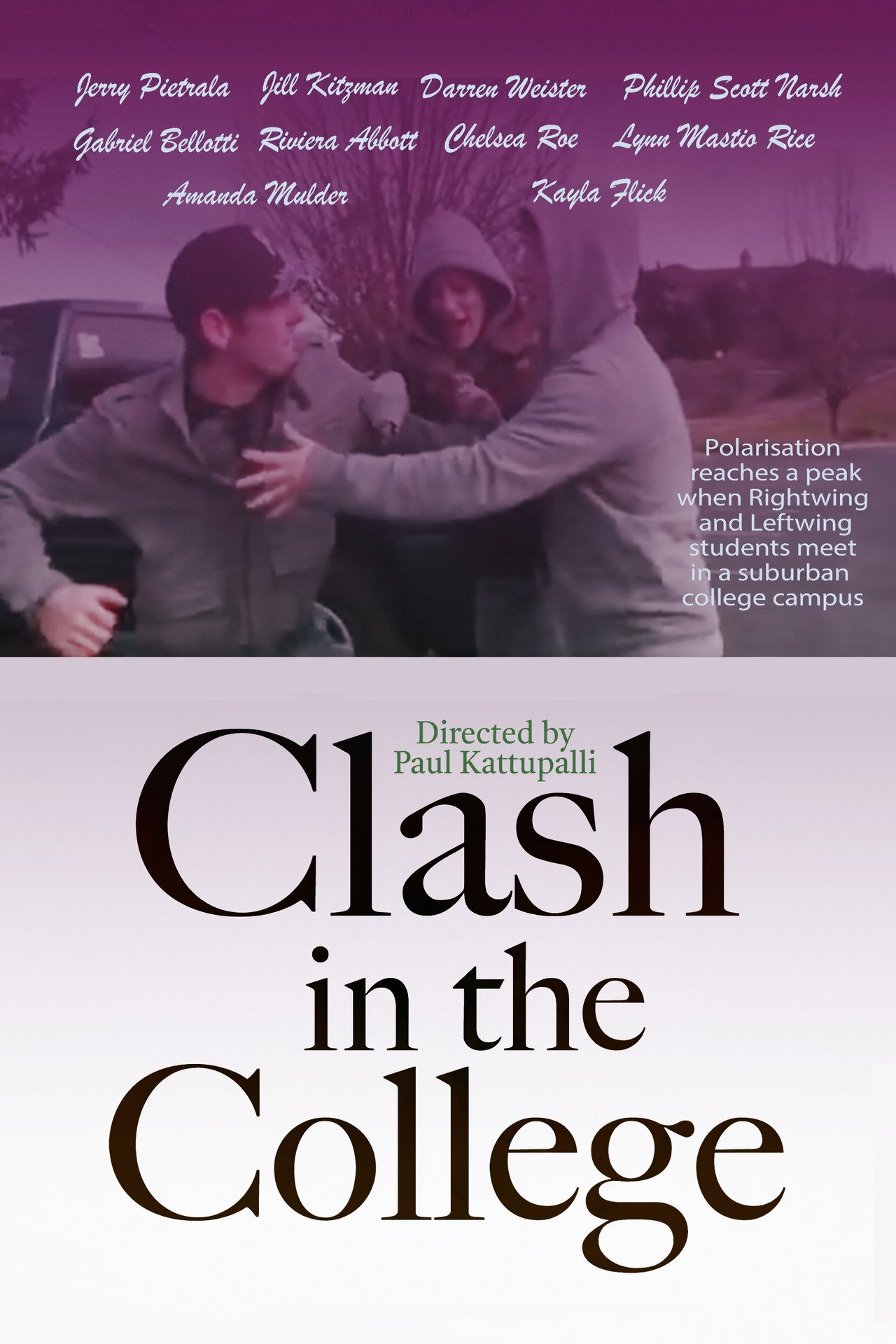 Clash in the College filmaffisch