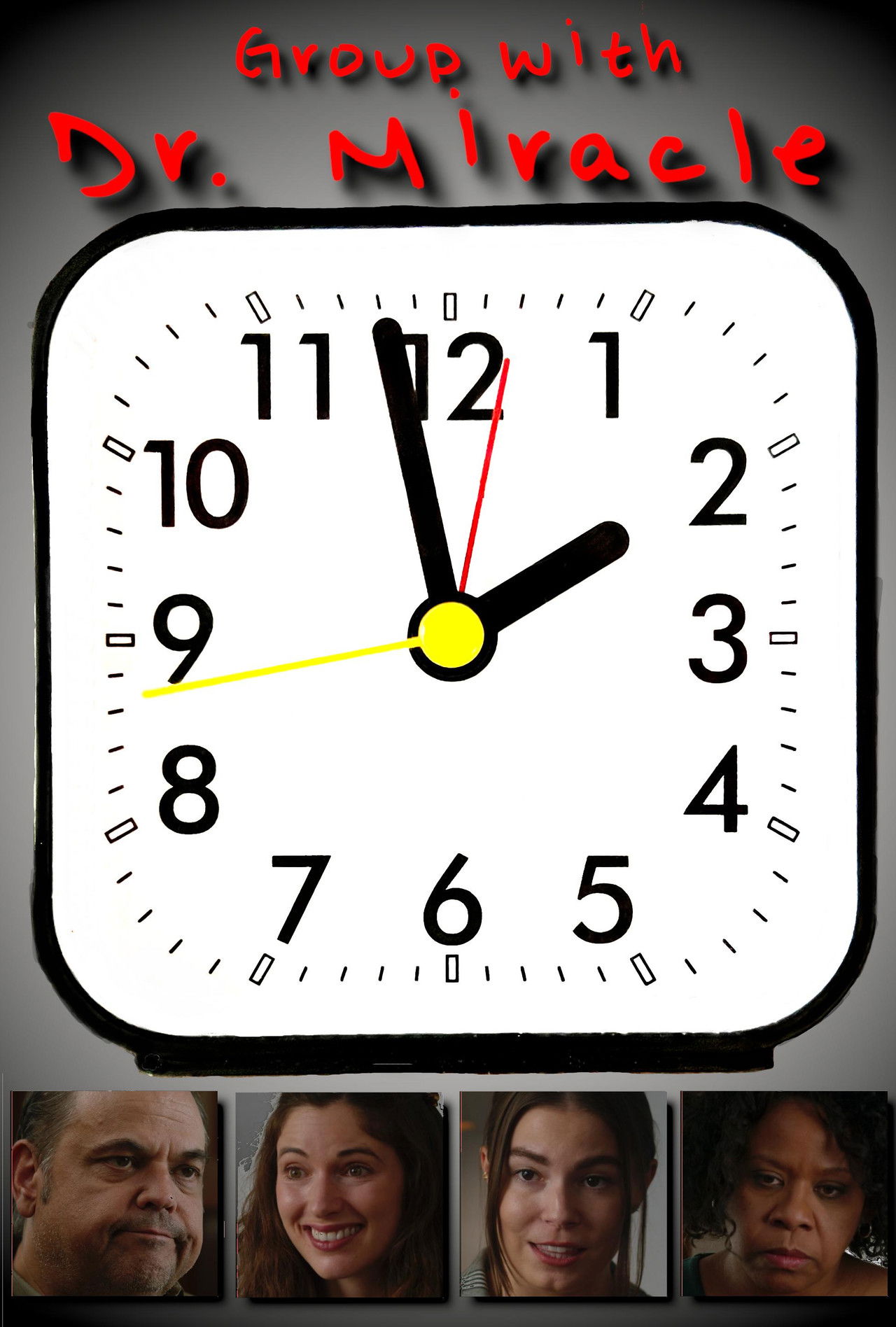 Group with Dr. Miracle Backdrop