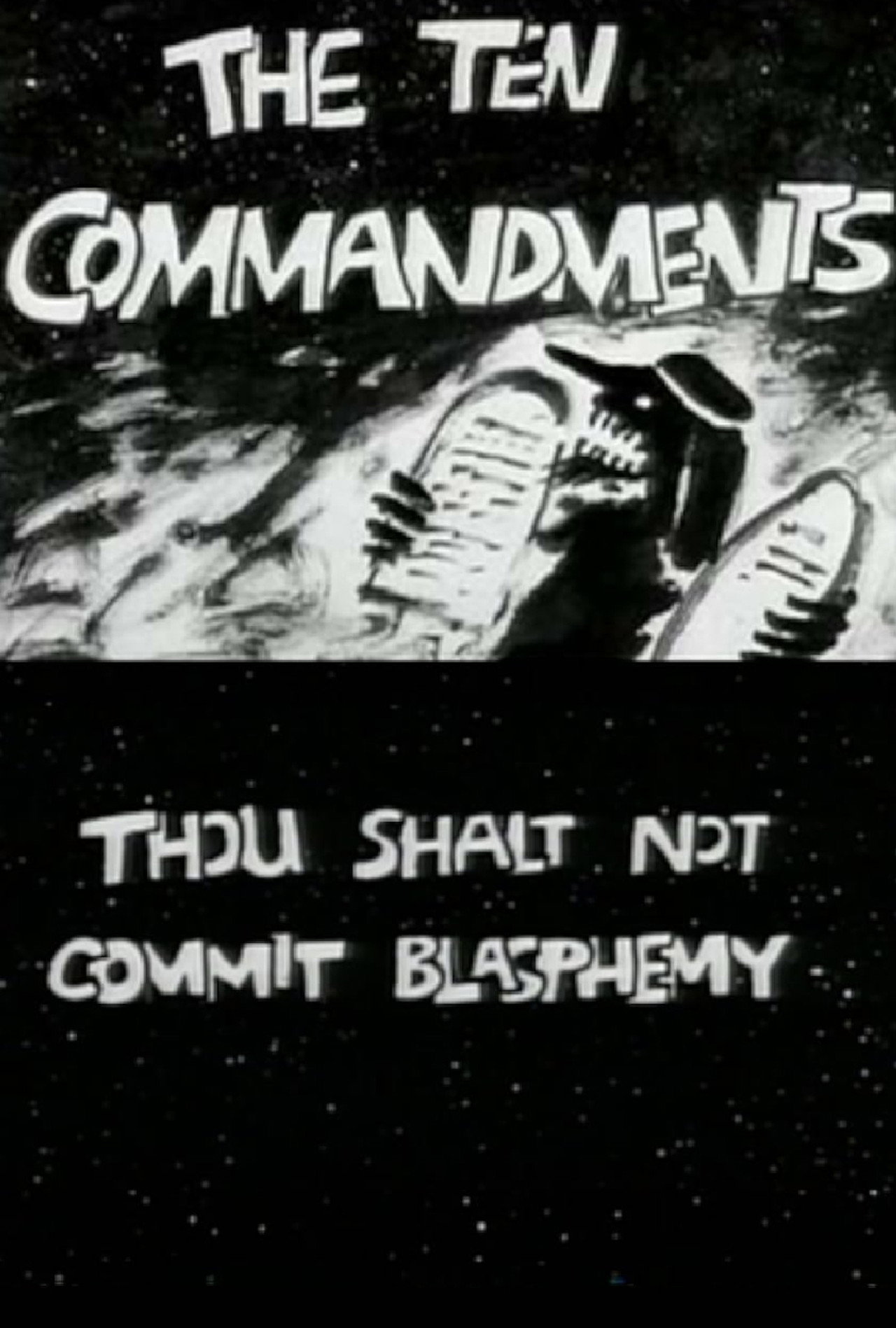 The Ten Commandments Number 2: Thou Shalt Not Commit Blasphemy filmaffisch