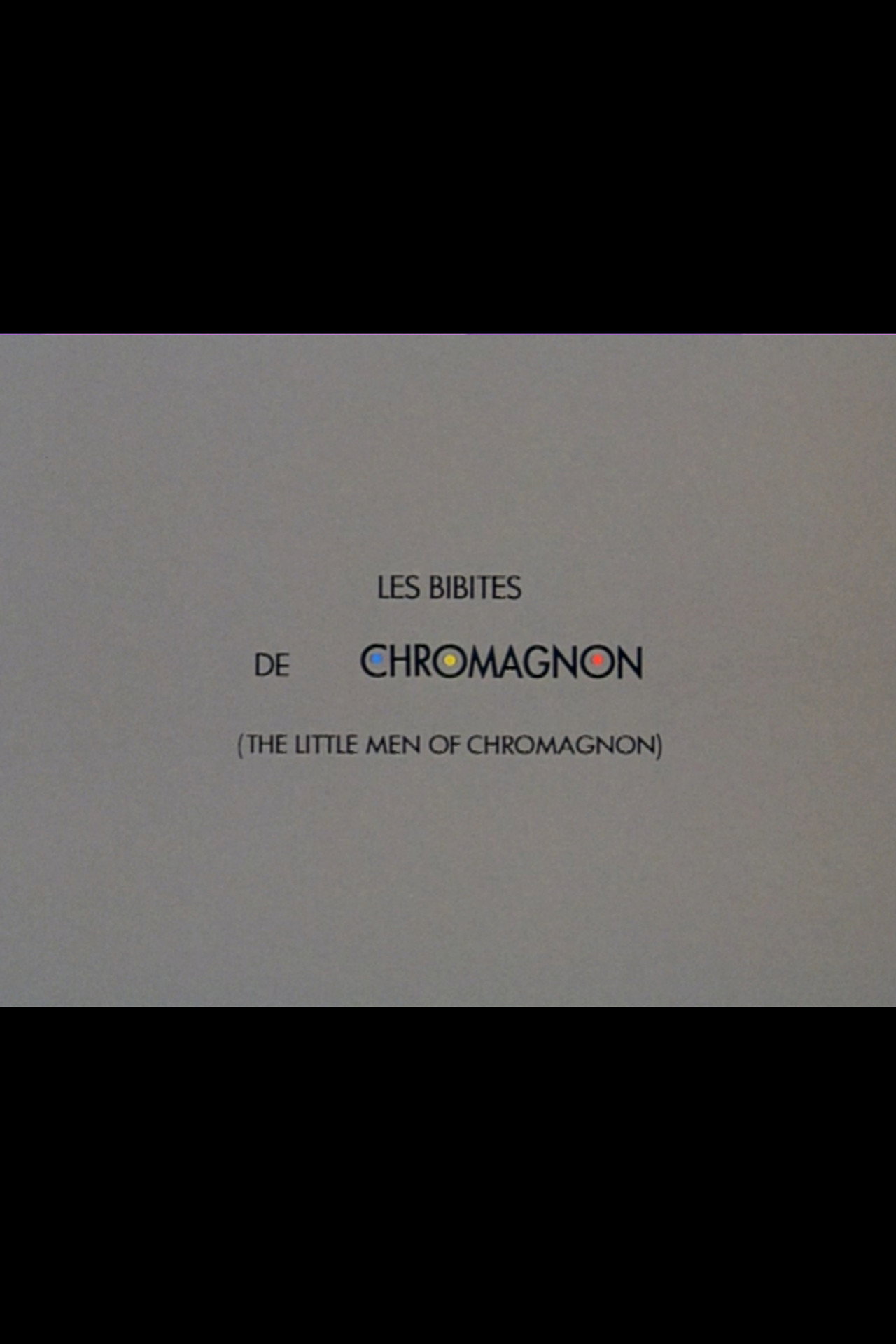 Les bibites de Chromagnon filmaffisch