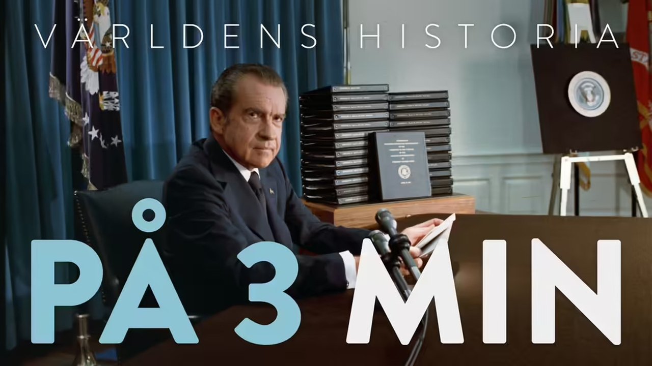 History Of The World - Season 4 Episode 15 : Världens historia på 3 minuter  - Avsnitt  15 - Watergate