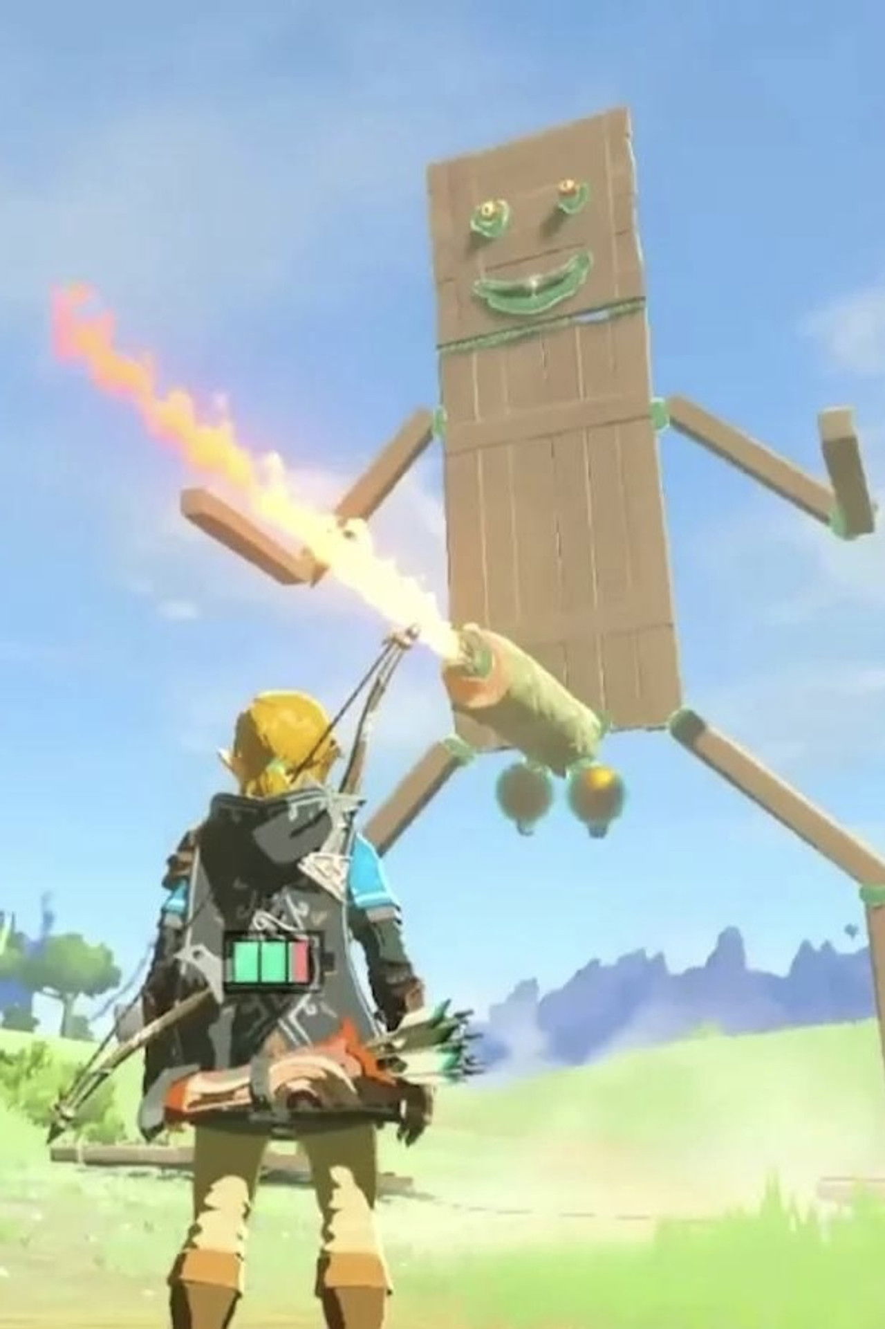 Open World: Zelda Backdrop