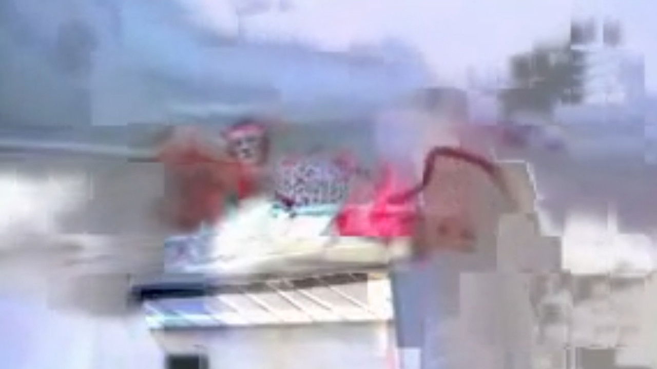 Studimi i Ngjeshjes #4 (Barney) backdrop