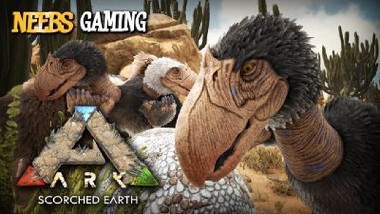 Neebs Gaming - Ark Survival Evolved - Season 2 Episode 3 : Terror Bird Flock!