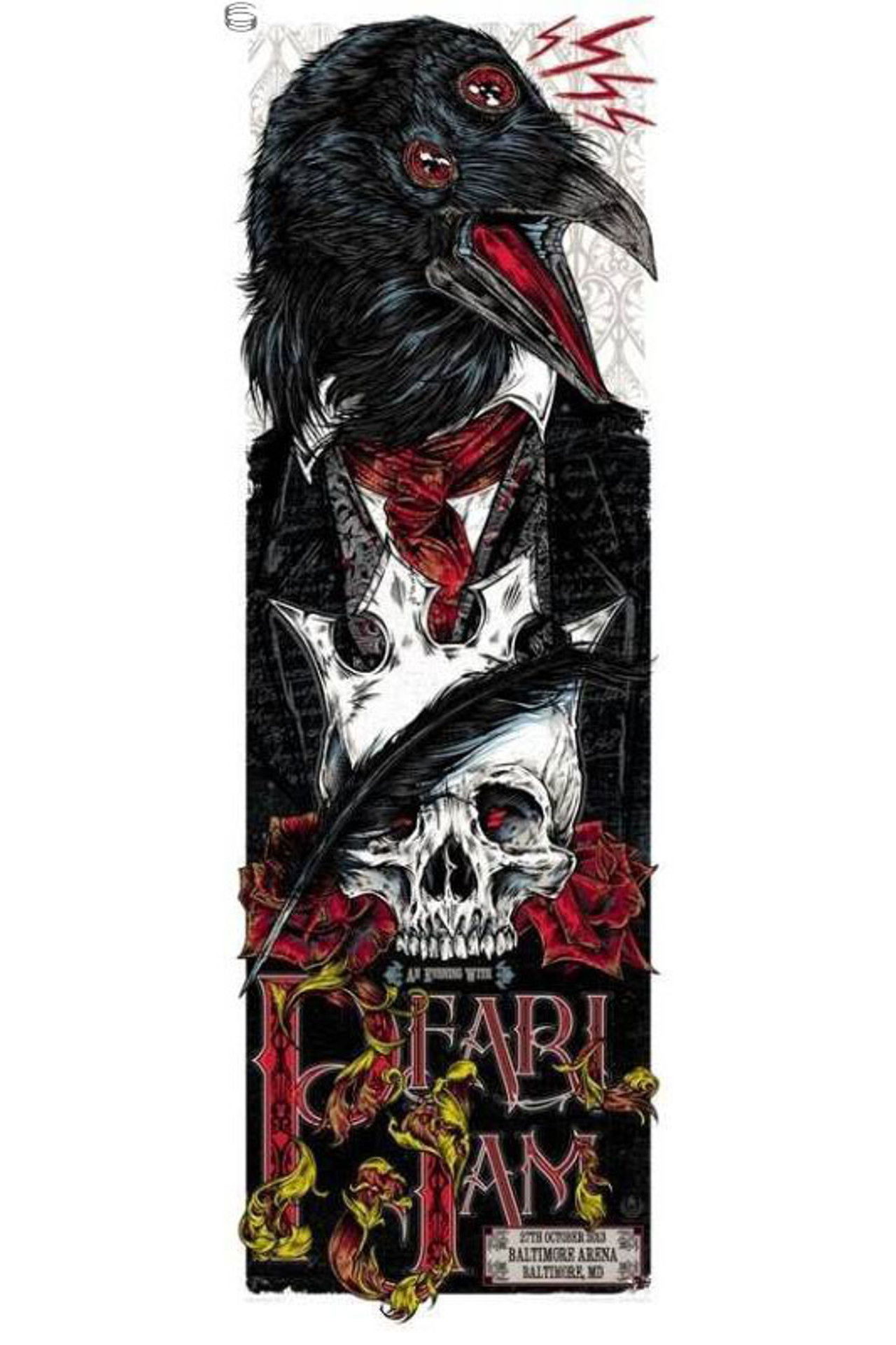 Pearl Jam: Baltimore 2013 Backdrop