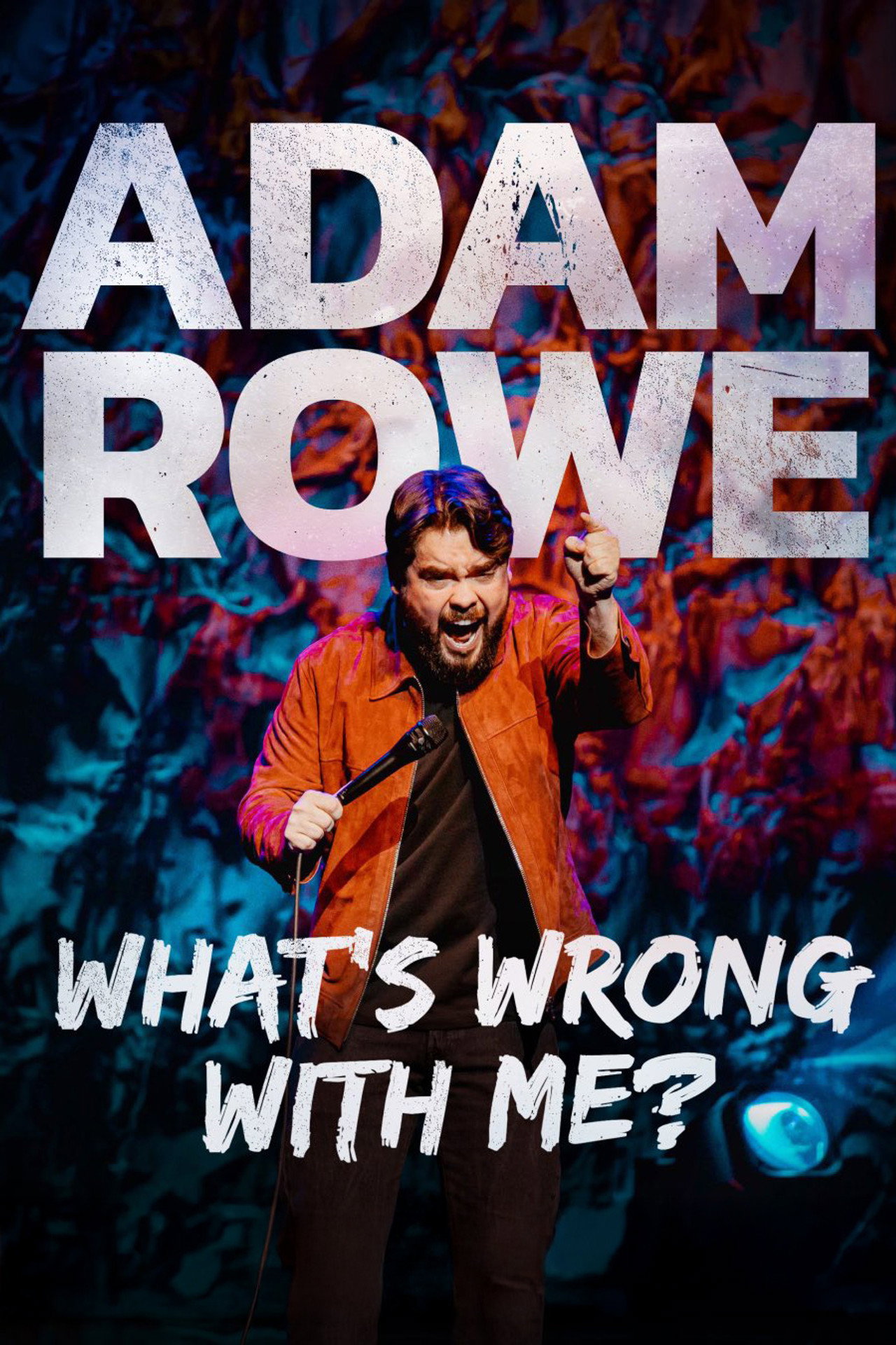 Adam Rowe: What's Wrong With Me? Backdrop