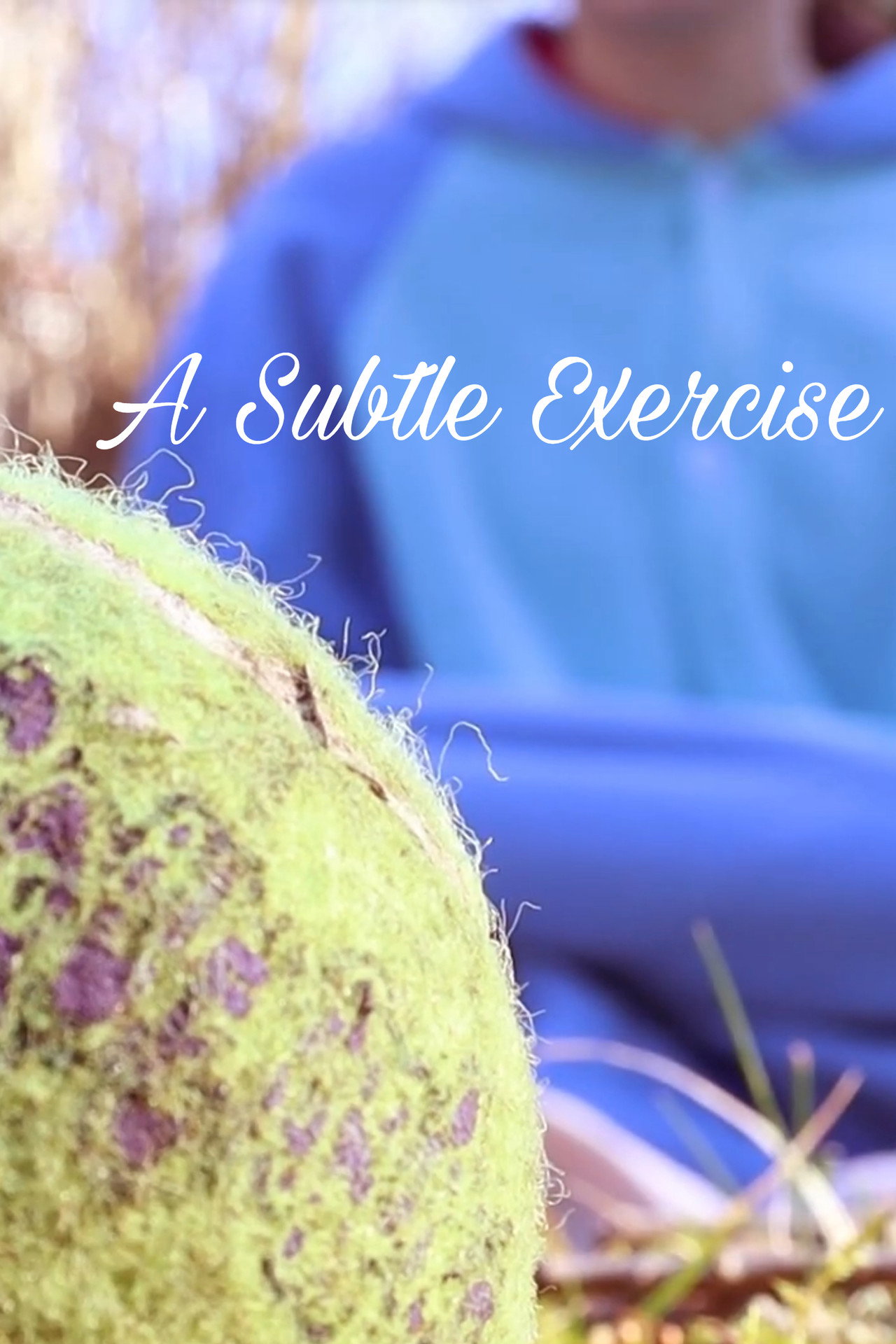 A Subtle Exercise Backdrop