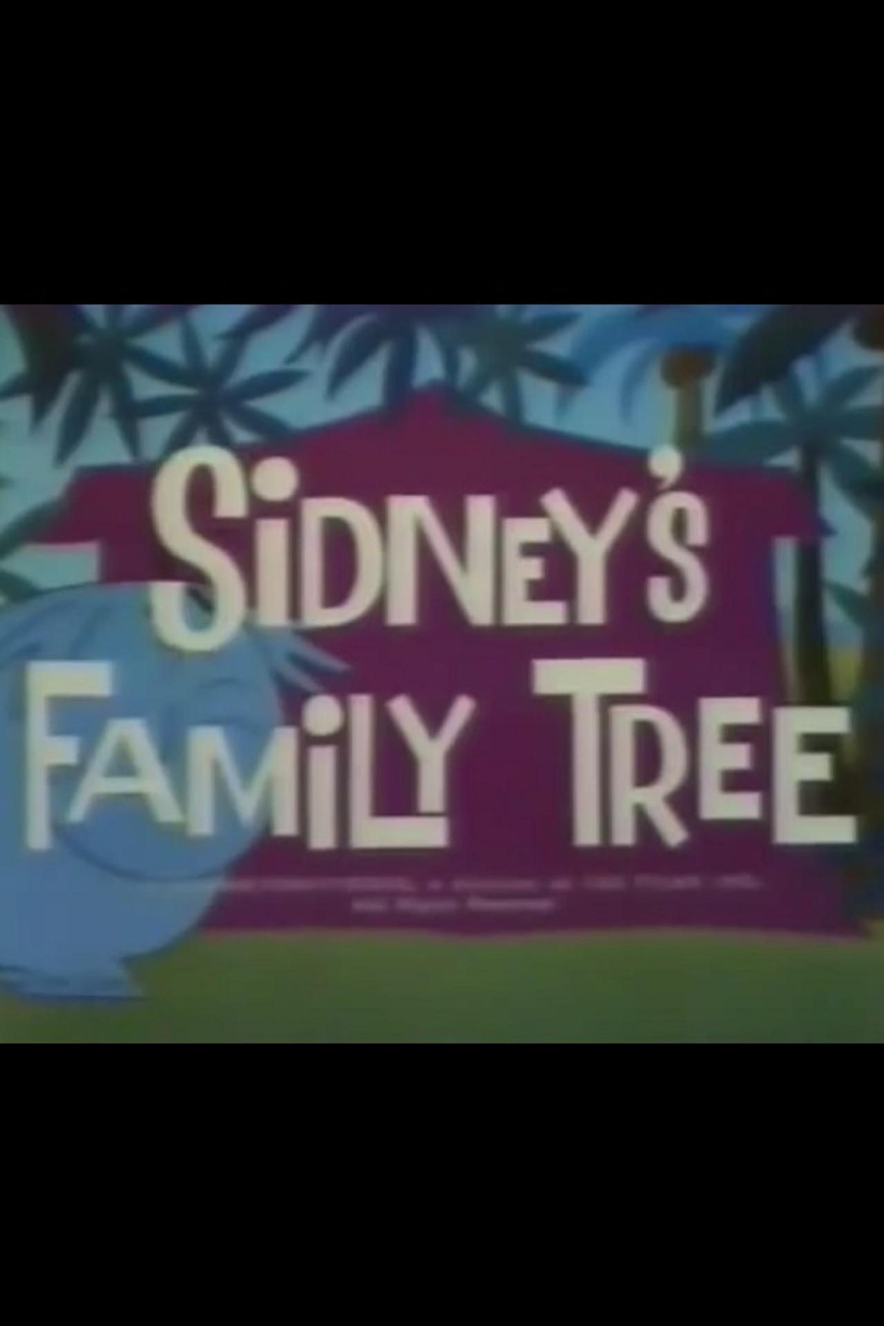 Sidney's Family Tree Backdrop