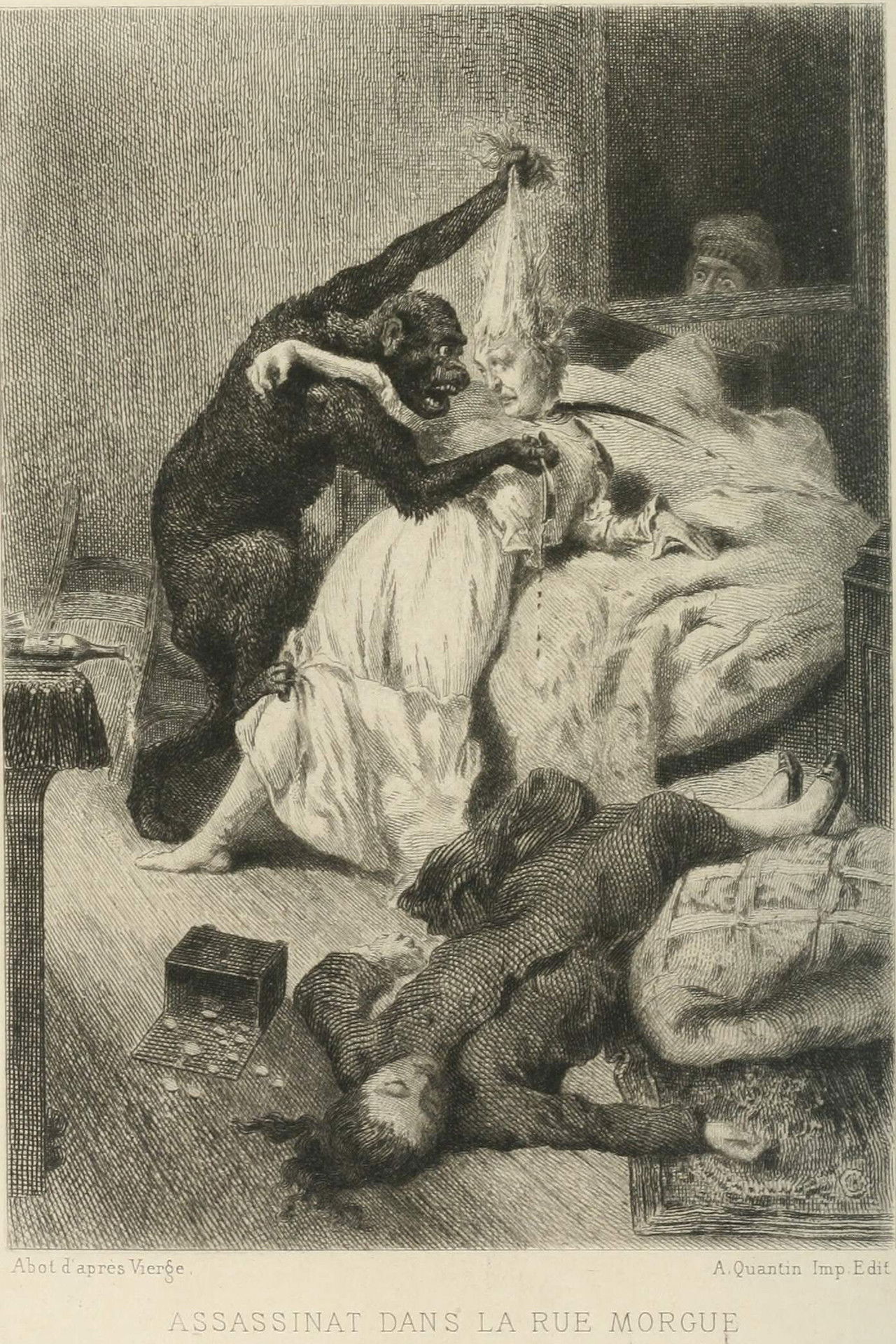 The Murders in the Rue Morgue Backdrop