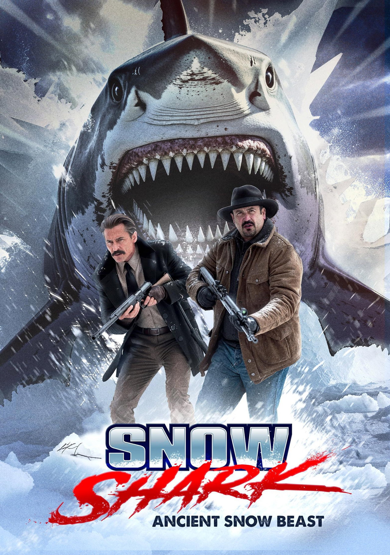 Snow Shark: Ancient Snow Beast filmaffisch
