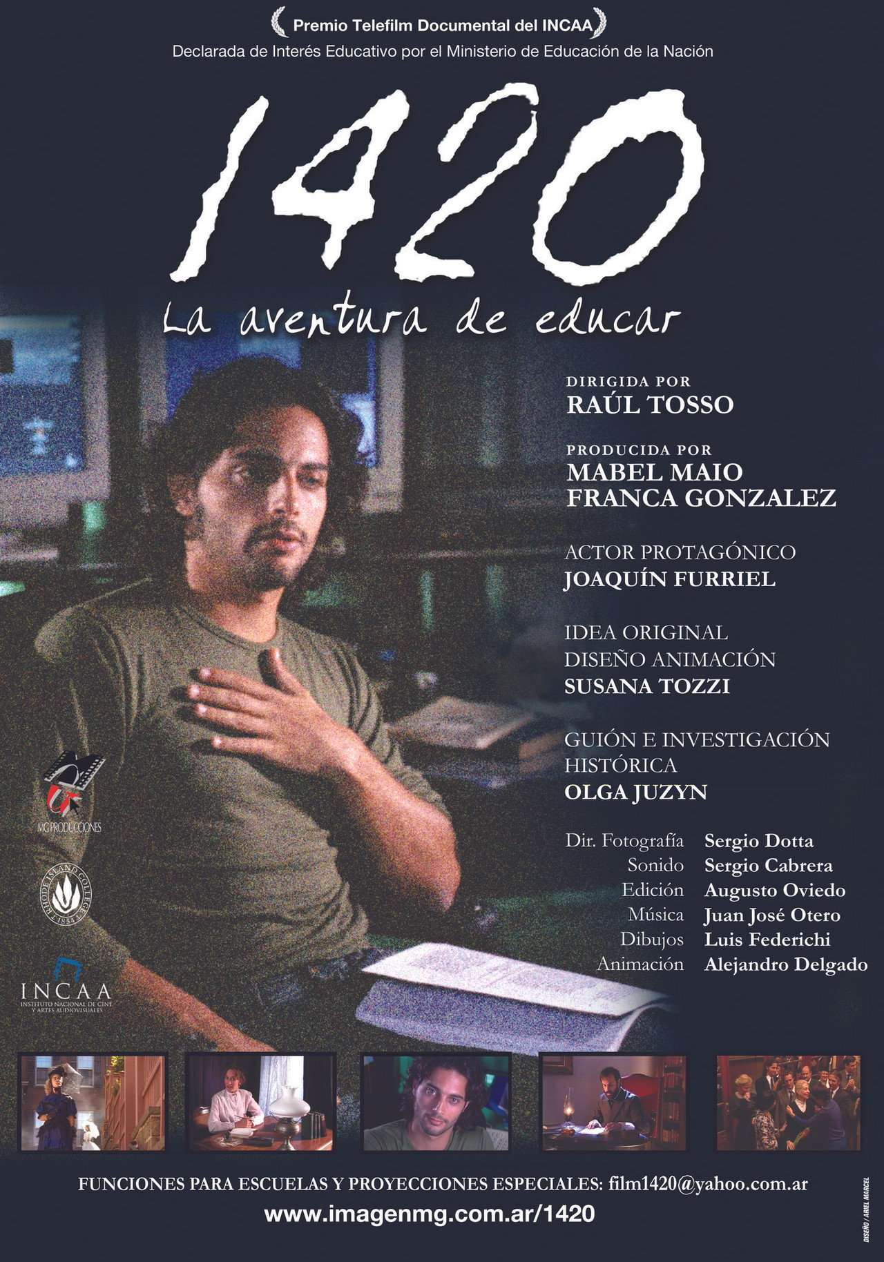 1420, la aventura de educar Backdrop