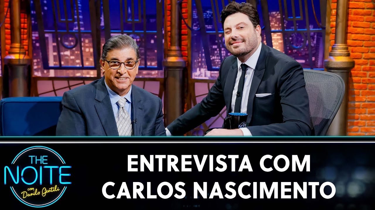 The Noite com Danilo Gentili - Season 12 Episode 19 : Carlos Nascimento