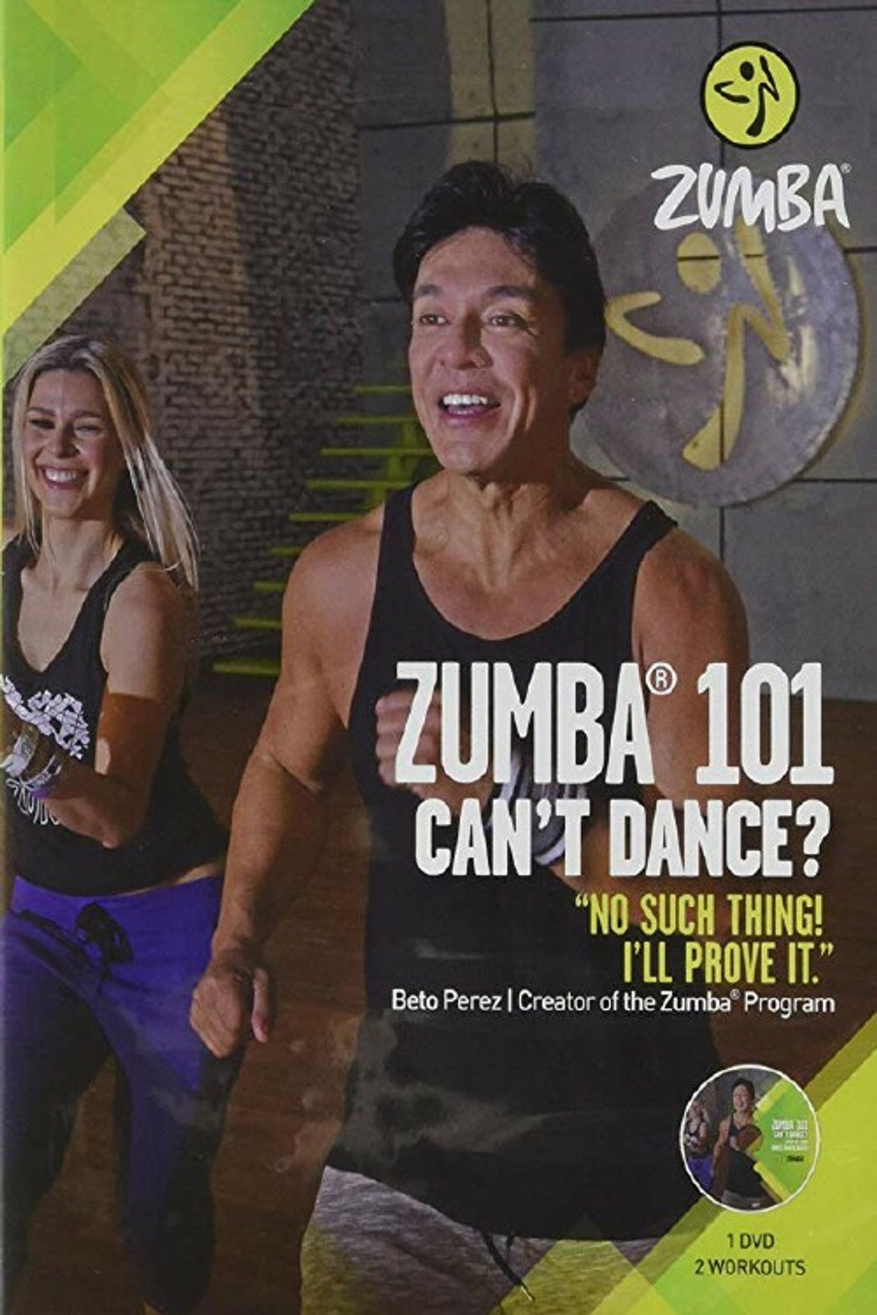 Zumba 101 Can't Dance? Backdrop