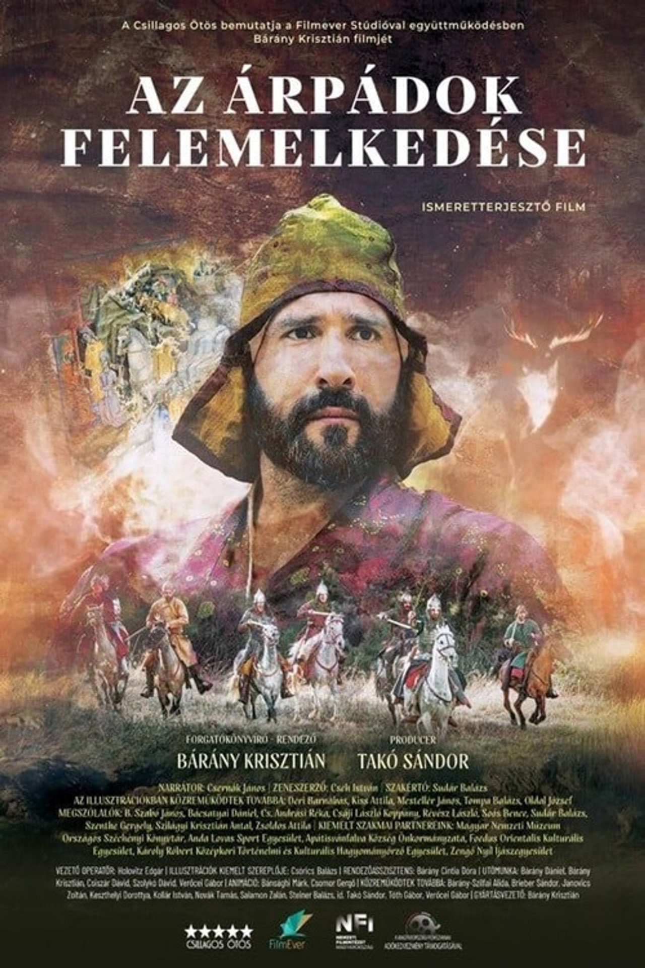 Az Árpádok felemelkedése filmaffisch