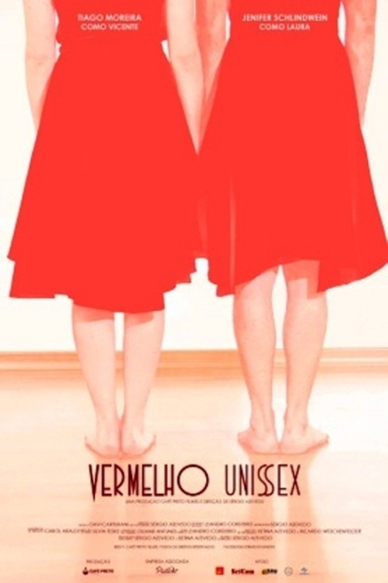 Vermelho unissex filmaffisch
