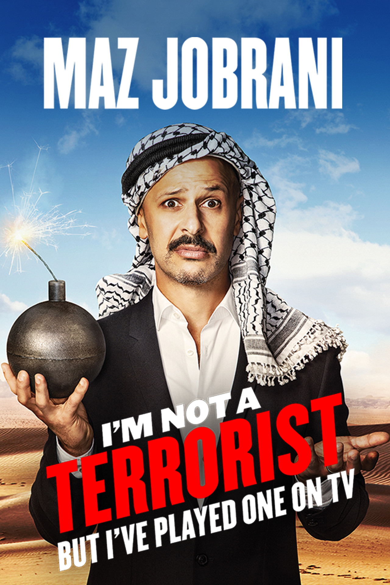 Maz Jobrani: I'm Not a Terrorist But I've Played One on TV Backdrop