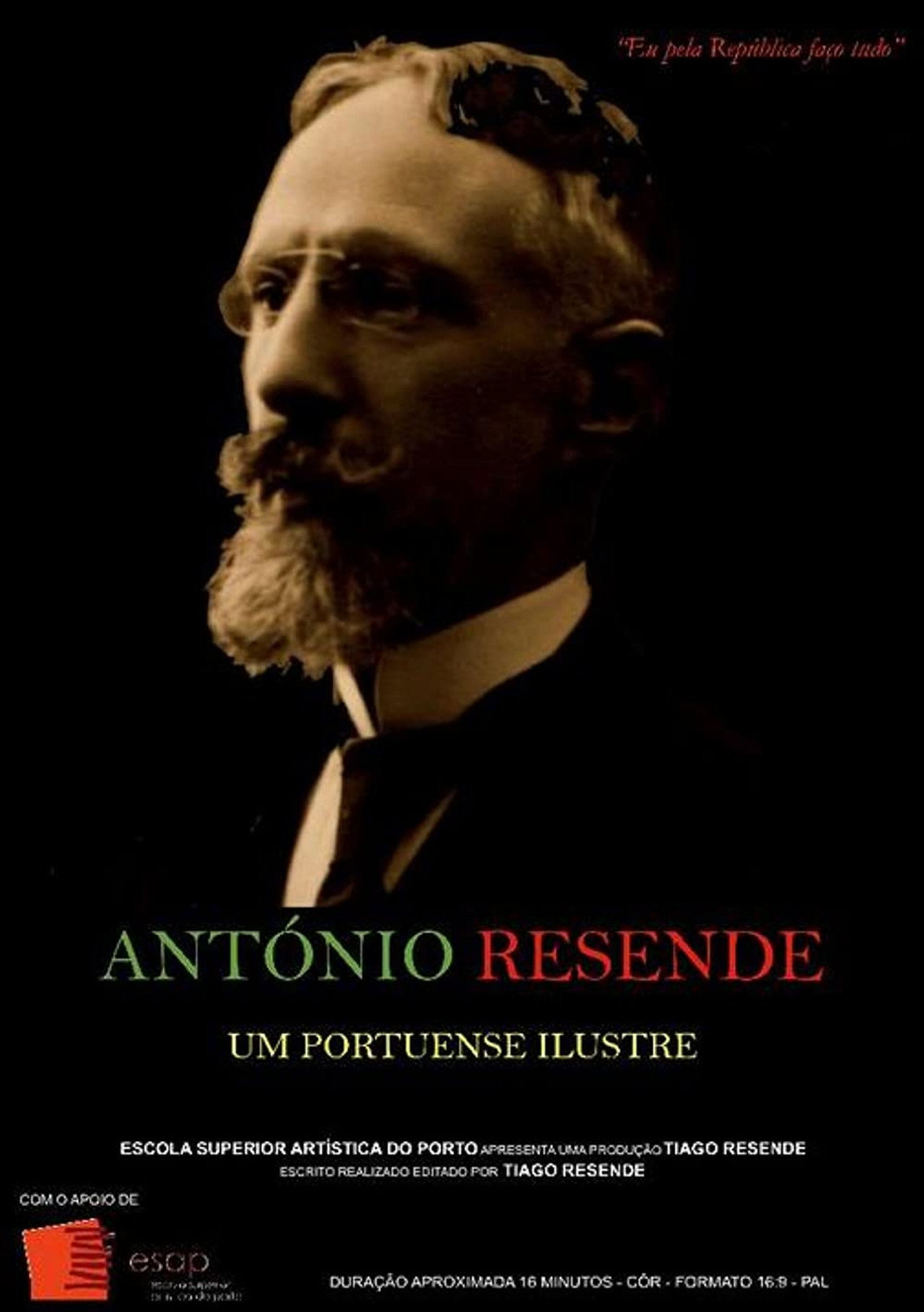 António Resende: Um Portuense Ilustre filmaffisch