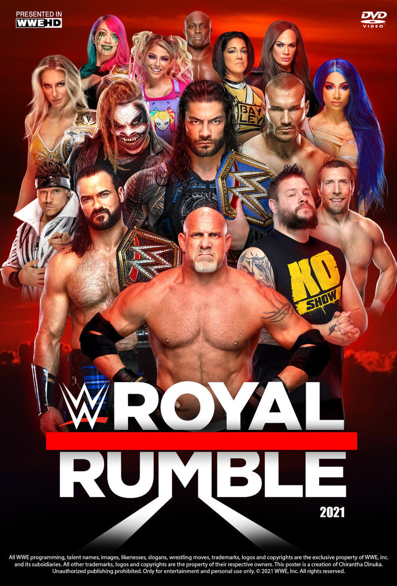 WWE Royal Rumble 2021 still 6