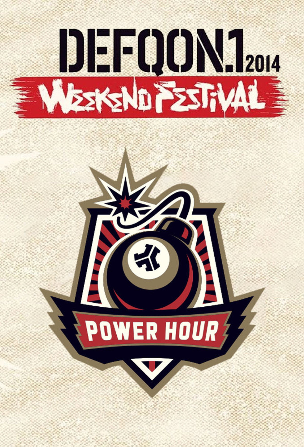 Defqon.1 Weekend Festival 2014: POWER HOUR filmaffisch