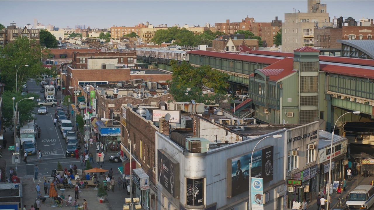 In Jackson Heights background