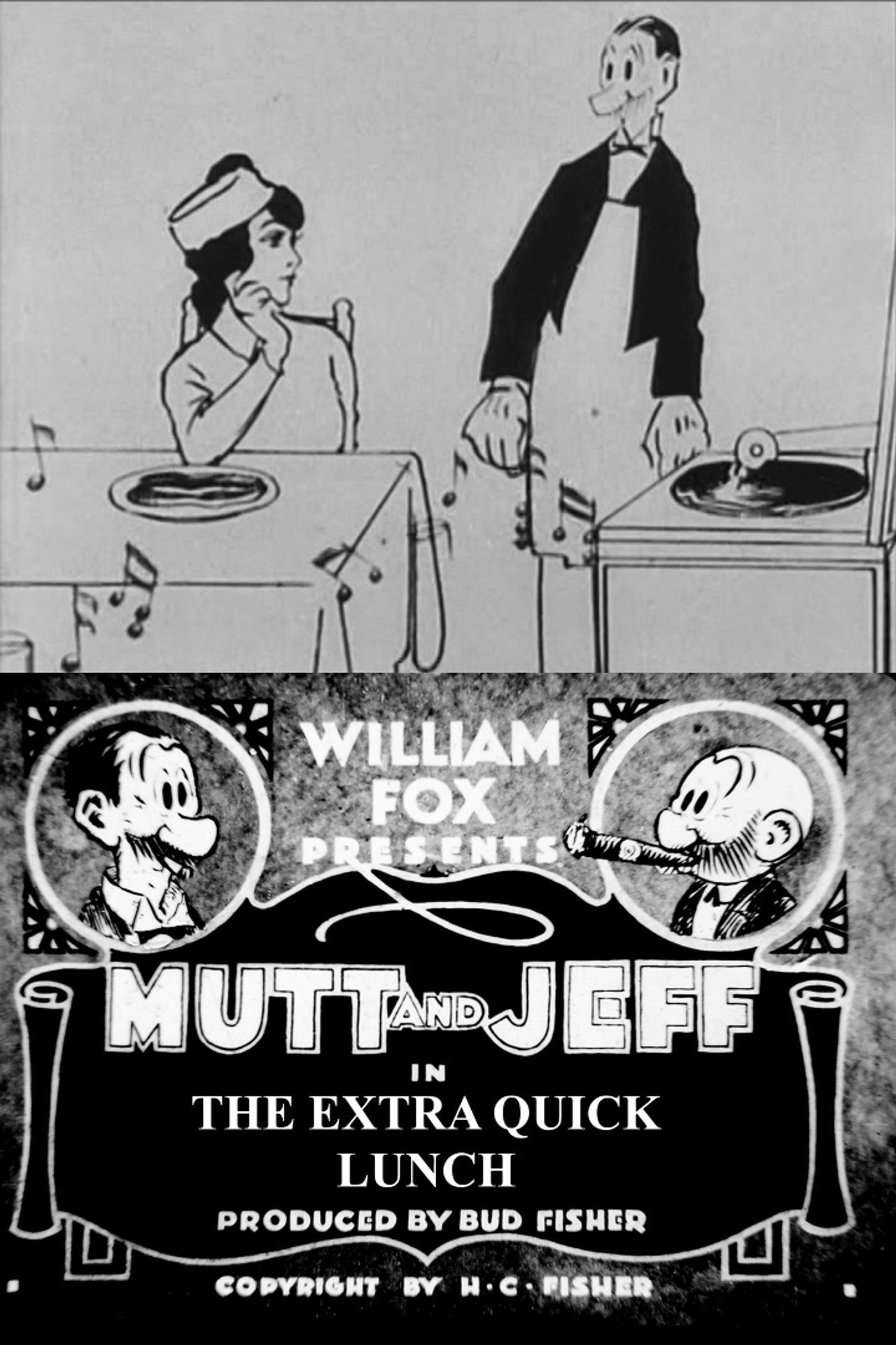 The Extra-Quick Lunch filmaffisch