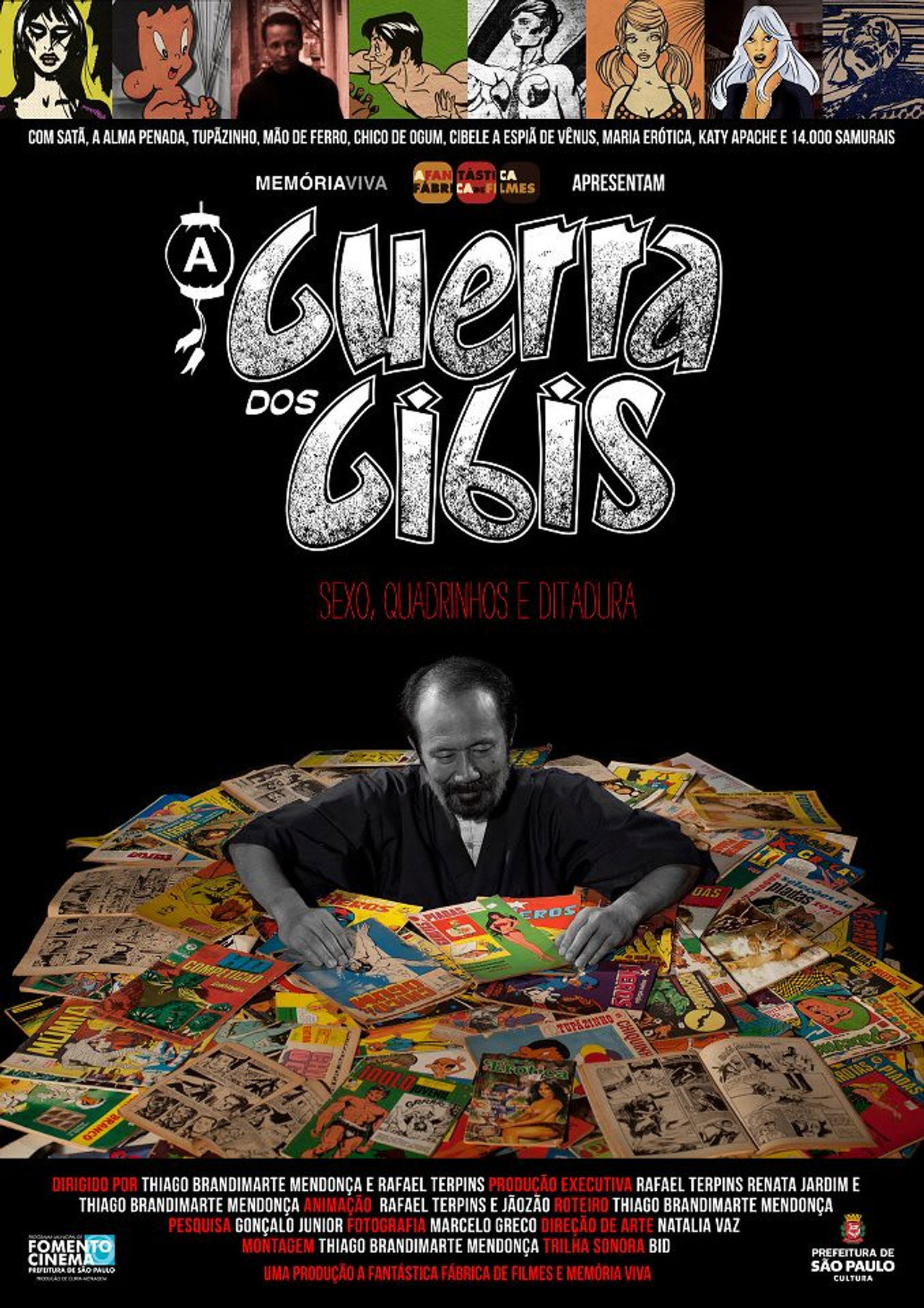 A Guerra dos Gibis filmaffisch