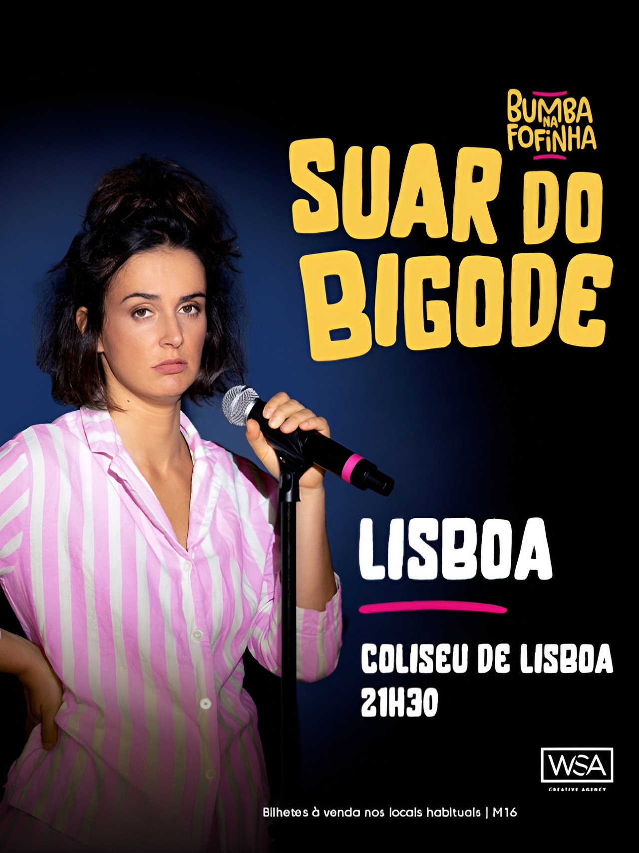 Bumba na Fofinha - Suar do Bigode ao vivo no Coliseu de Lisboa filmaffisch