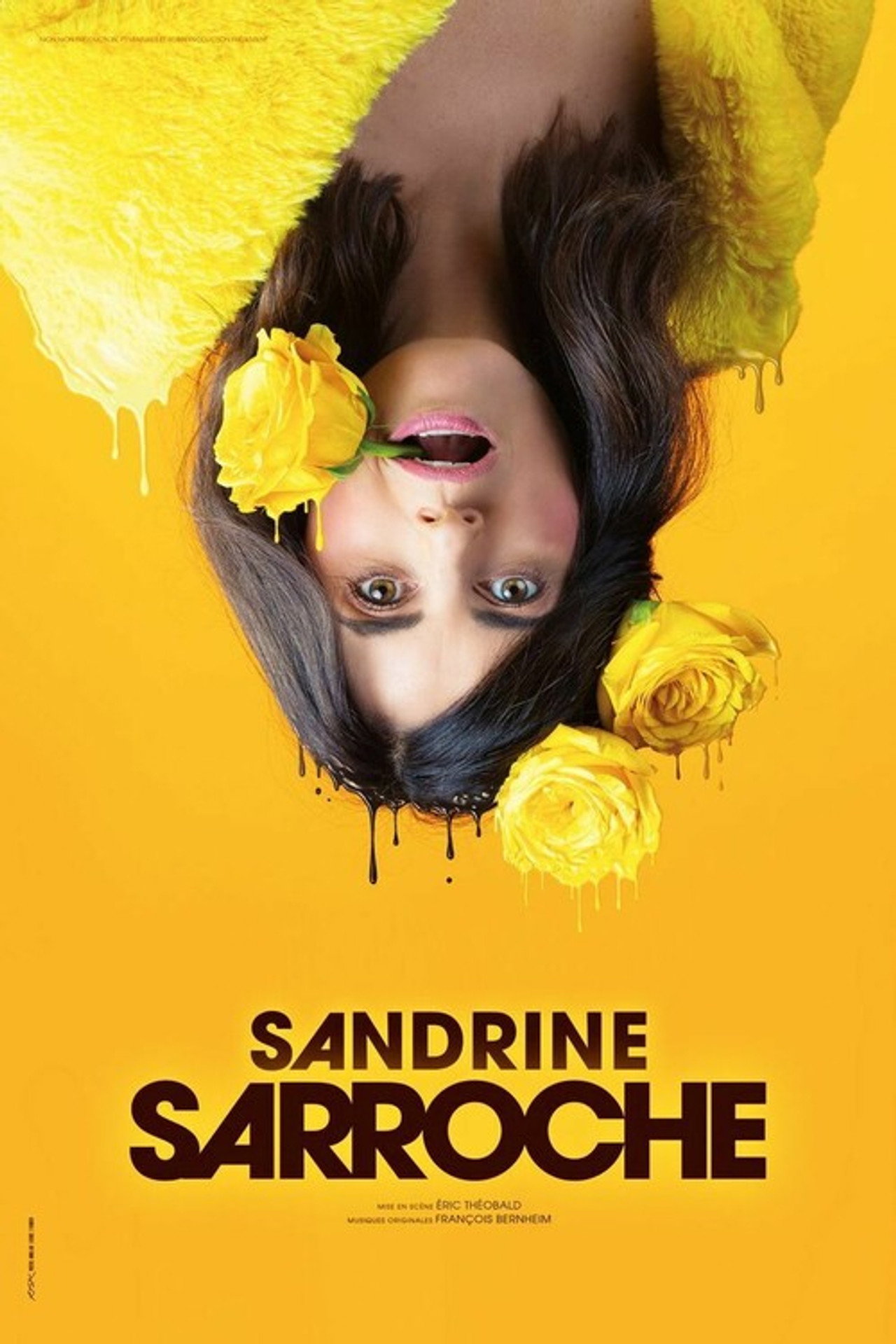 Sandrine Sarroche aux Folies Bergère filmaffisch